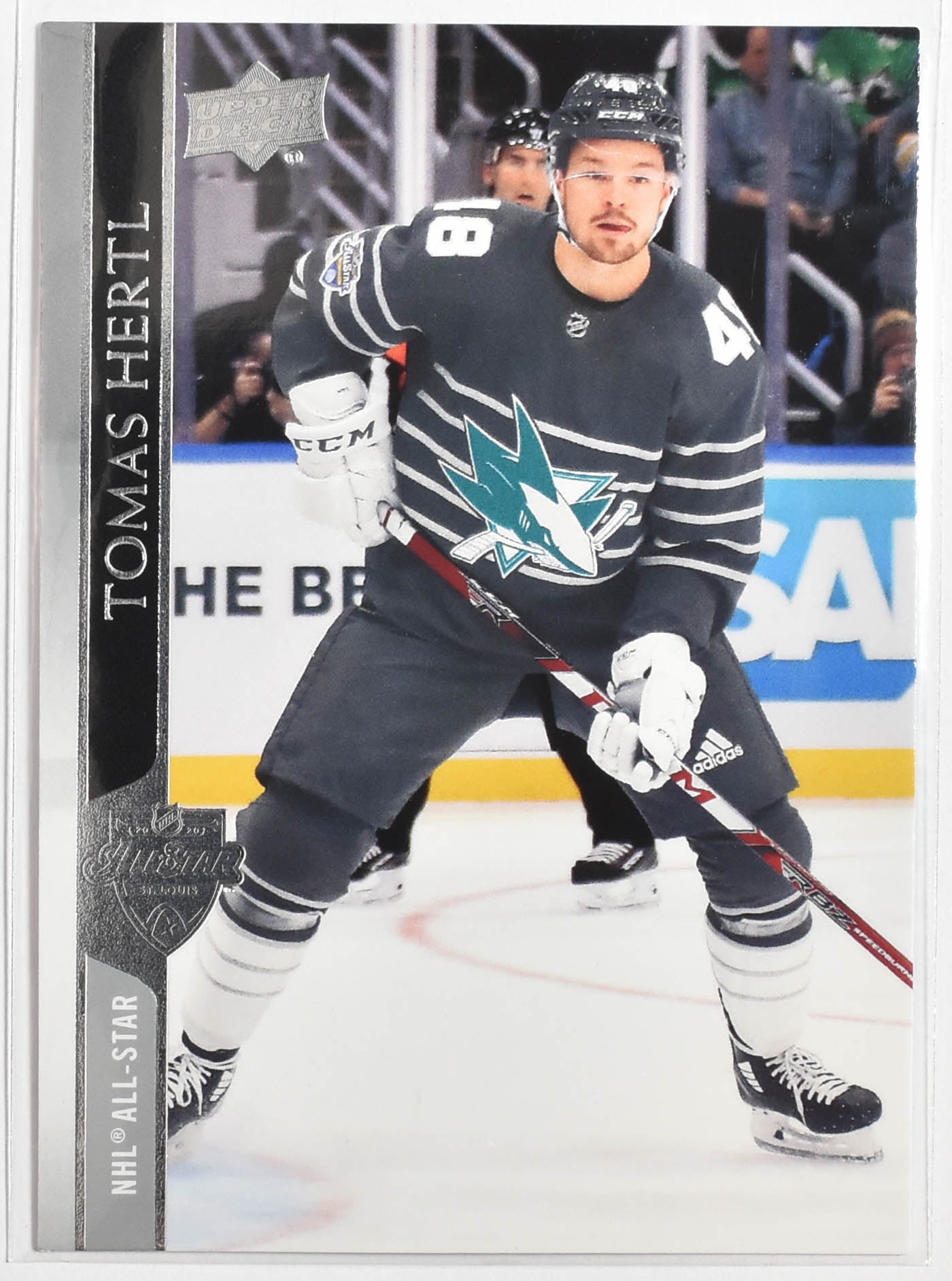 Tomas Hertl 679 All Star San Jose Sharks Upper Deck 2021 Extended Series