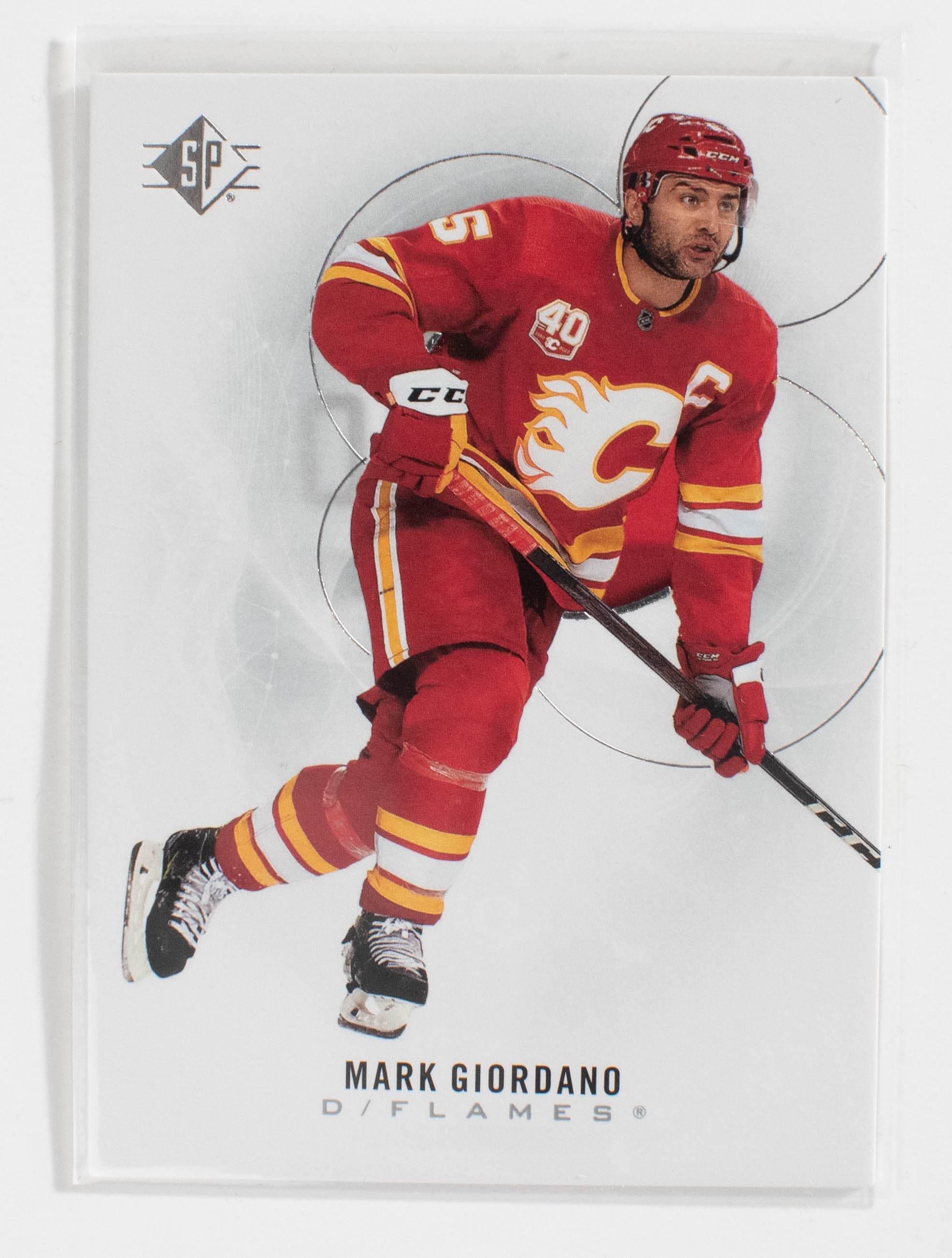 Mark Giordano 42 SP Hockey 20-21 UD Flames