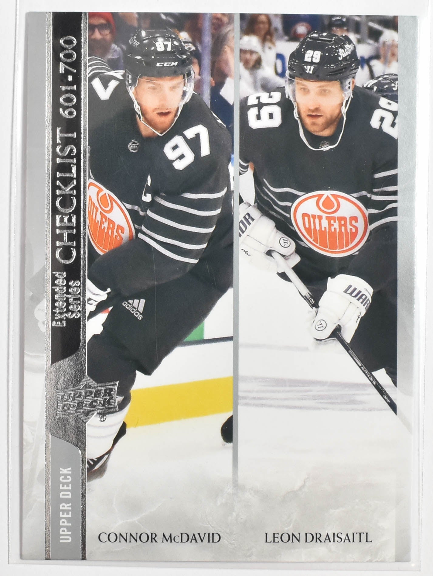 Connor McDavid Leon Draisaitl Edmonton Oilers 700 Extended Series 601-700
