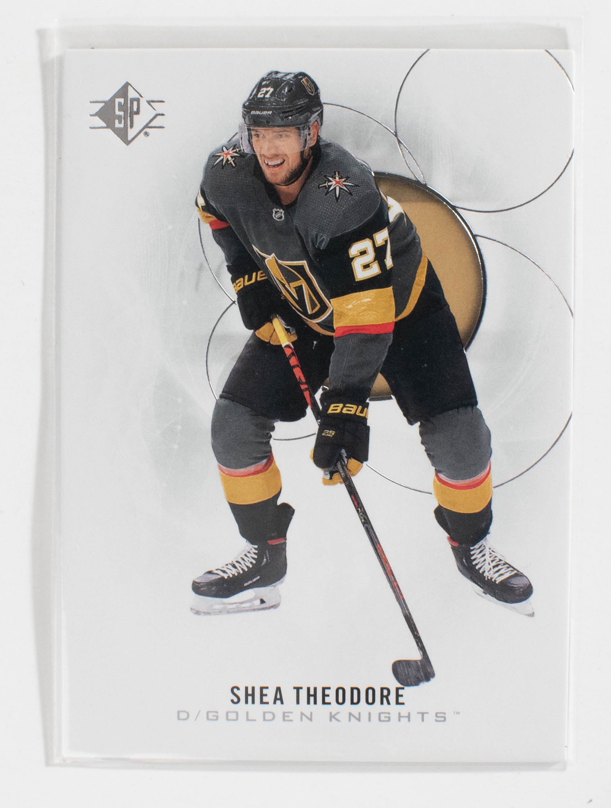 Shea Theodore 30 SP Hockey 20-21 UD Knights