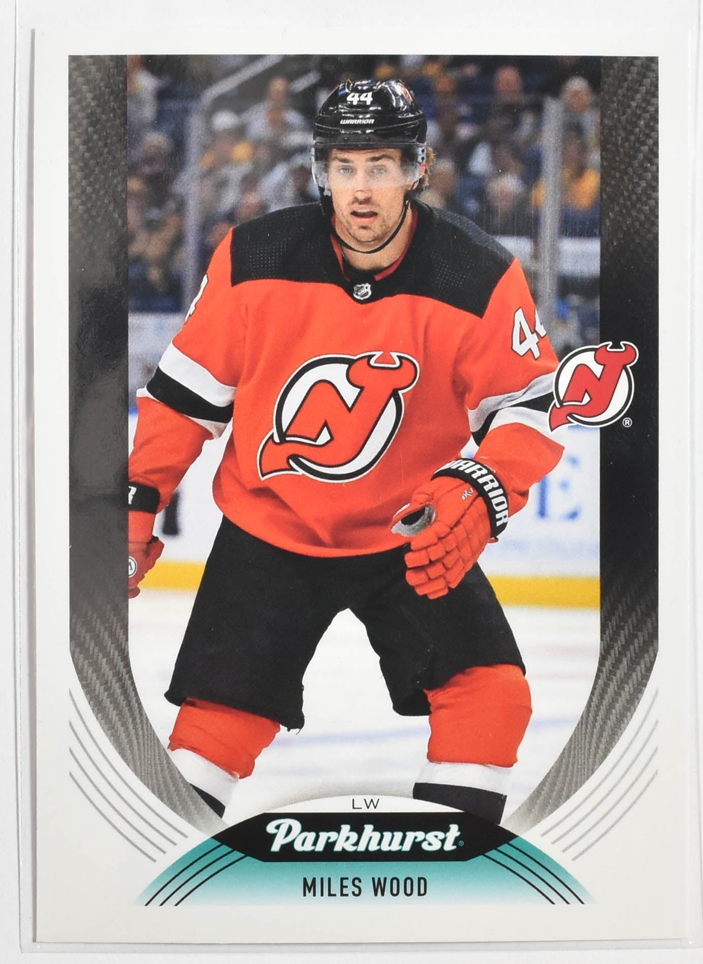 Mikes Wood 90 New Jersey Devils Parkhurst Upper Deck Hockey 2020-2021