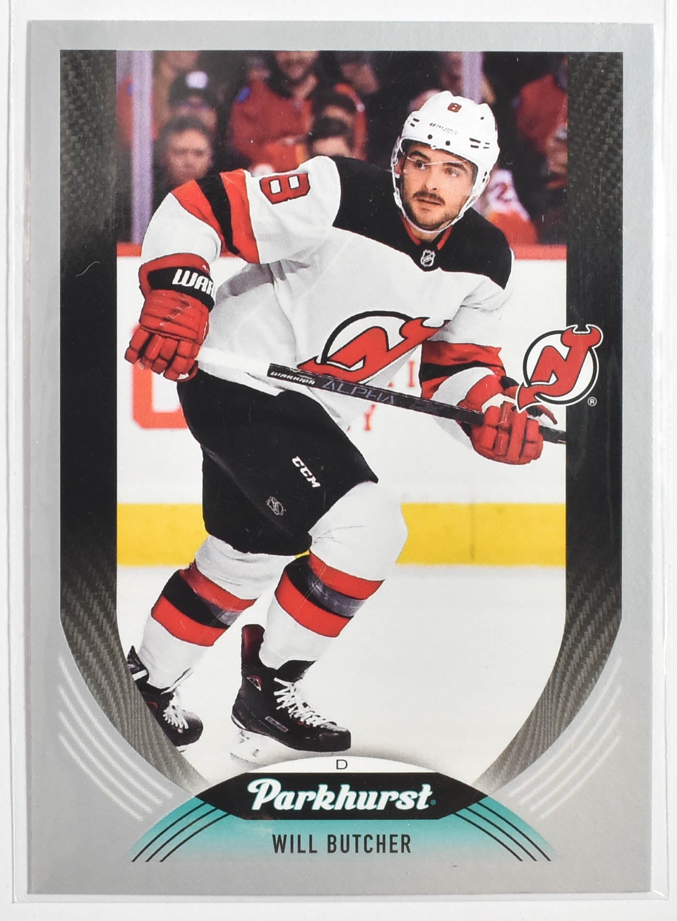 Will Butcher 3 New Jersey Devils Parkhurst Upper Deck Hockey 2020-2021
