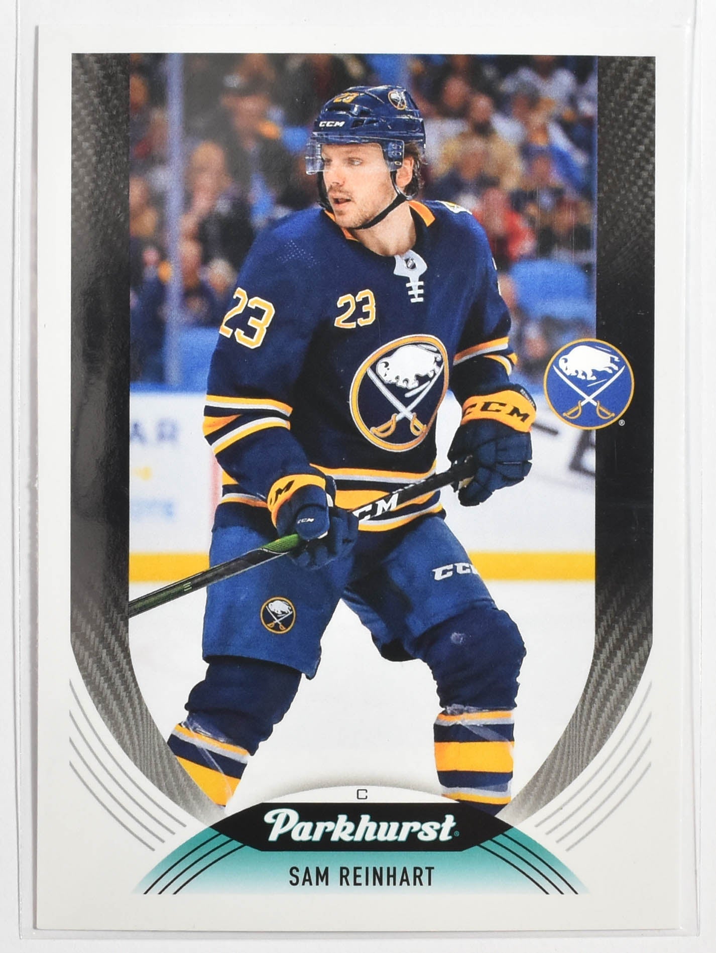 Sam Reinhart 134 Buffalo Sabres Parkhurst Upper Deck Hockey 2020-2021