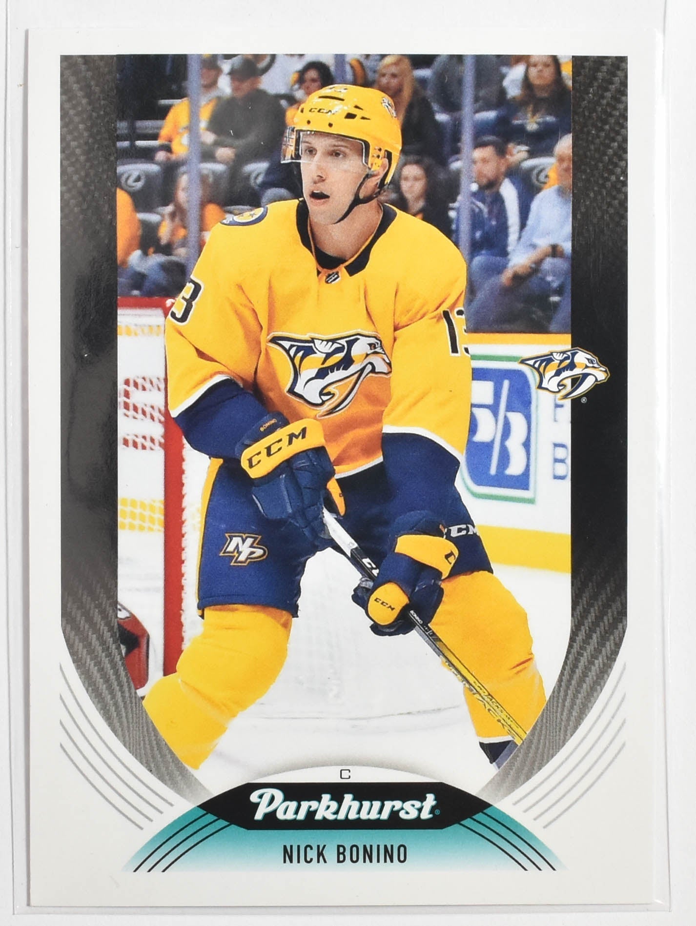 Nick Bonino 218 Nashville Predators Parkhurst Upper Deck Hockey 2020-2021