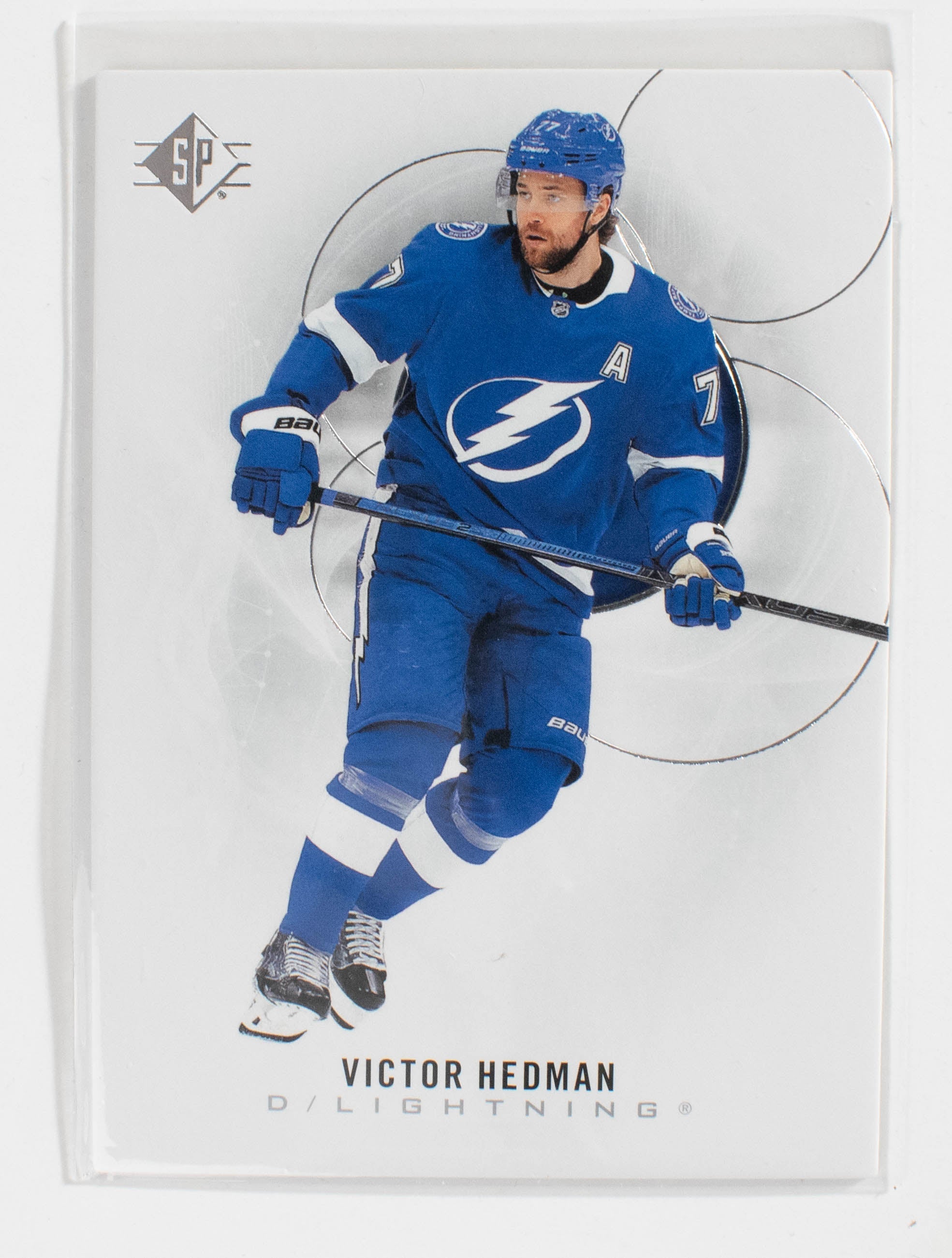 Victor Hedman 3 SP Hockey 20-21 UD Tampa