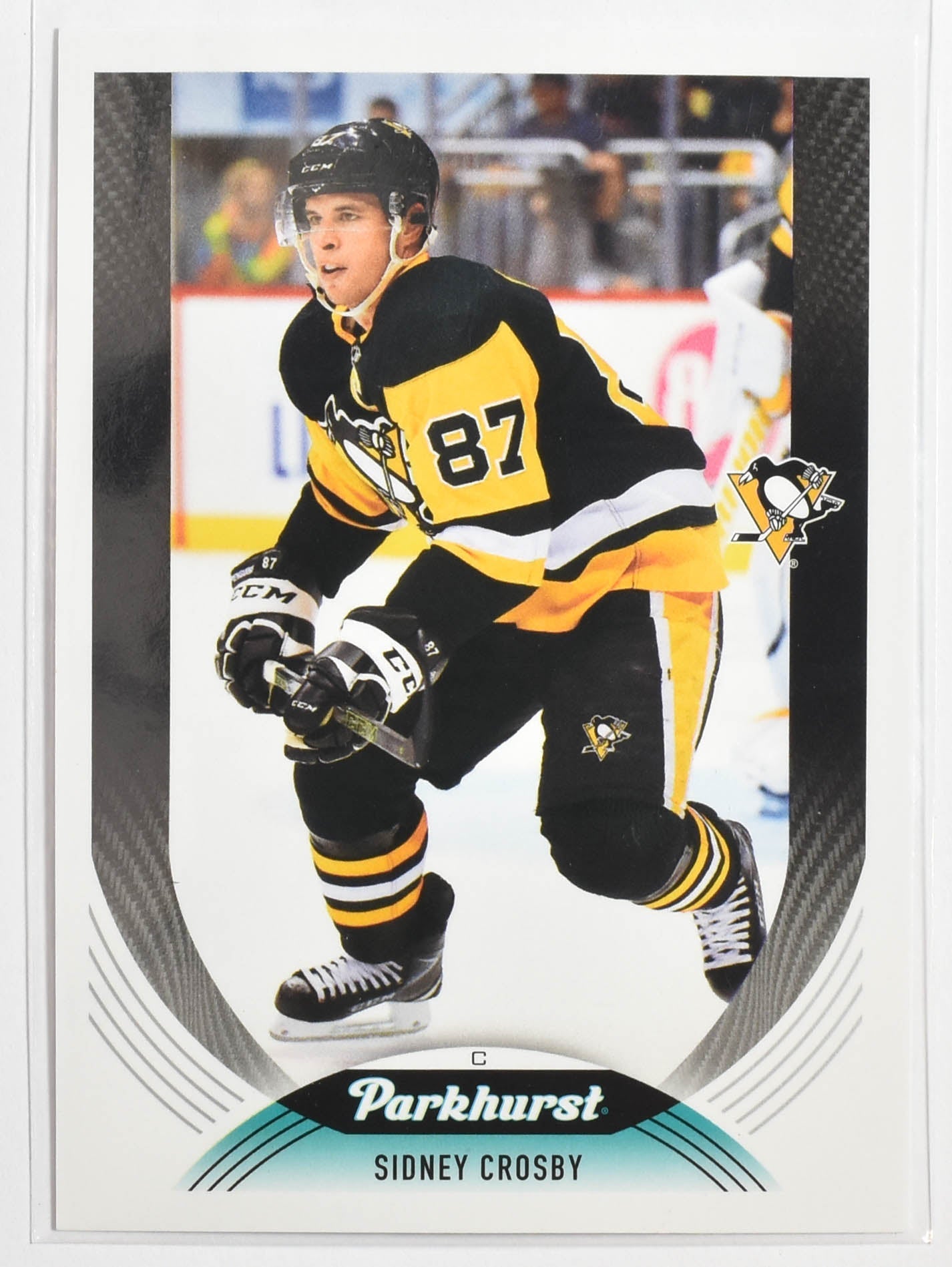 Sidney Crosby 280 Pittsburg Penguins Parkhurst Upper Deck Hockey 2020 - 2021