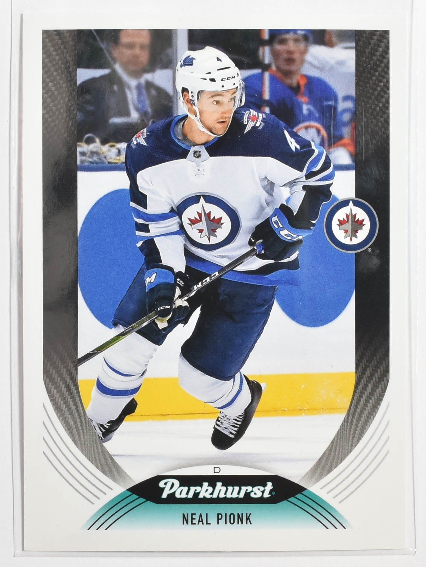 Neal Pionk 84 Winnipeg Jets Parkhurst Upper Deck Hockey 2020 - 2021