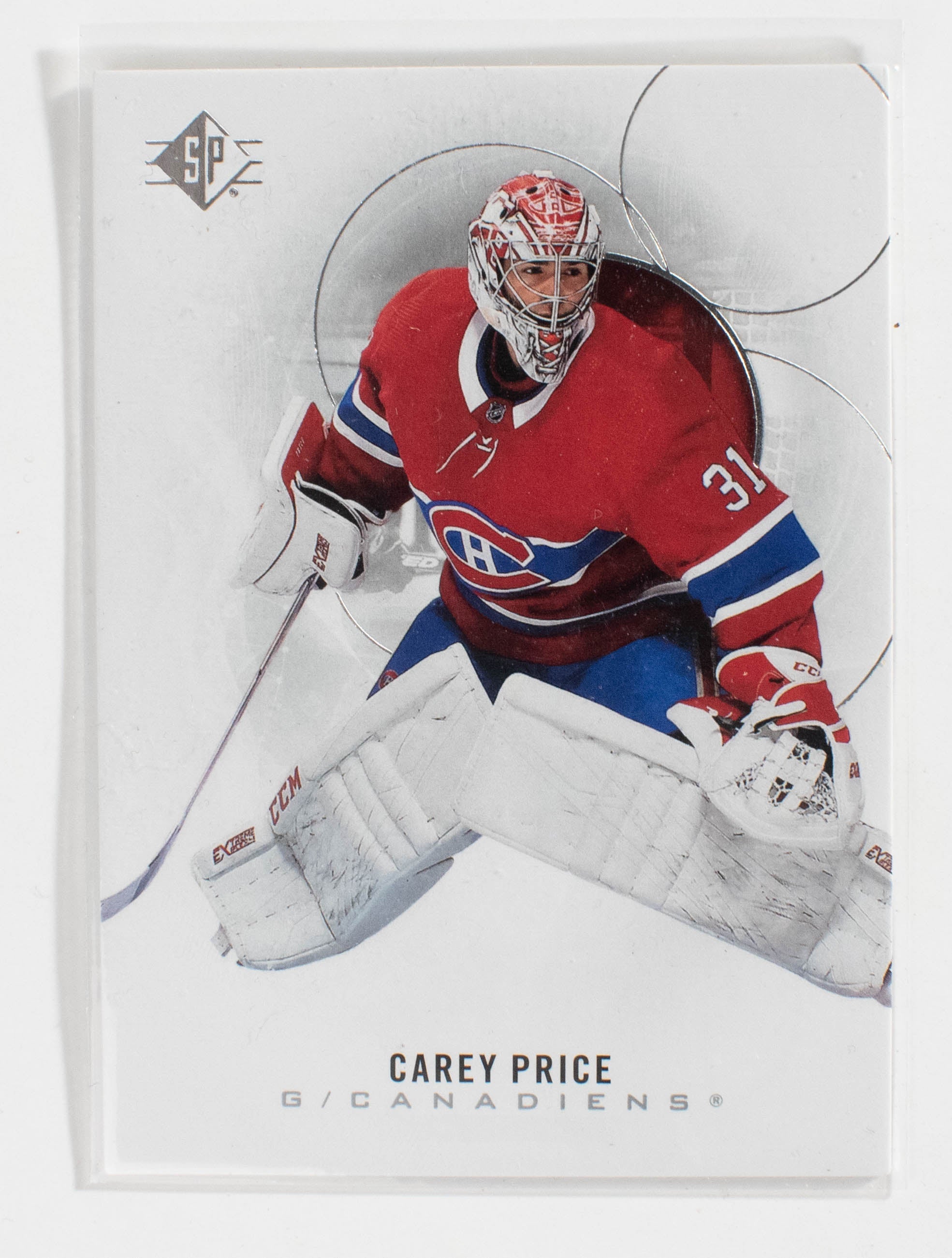 Carey Price 74 SP Hockey 20-21 UD