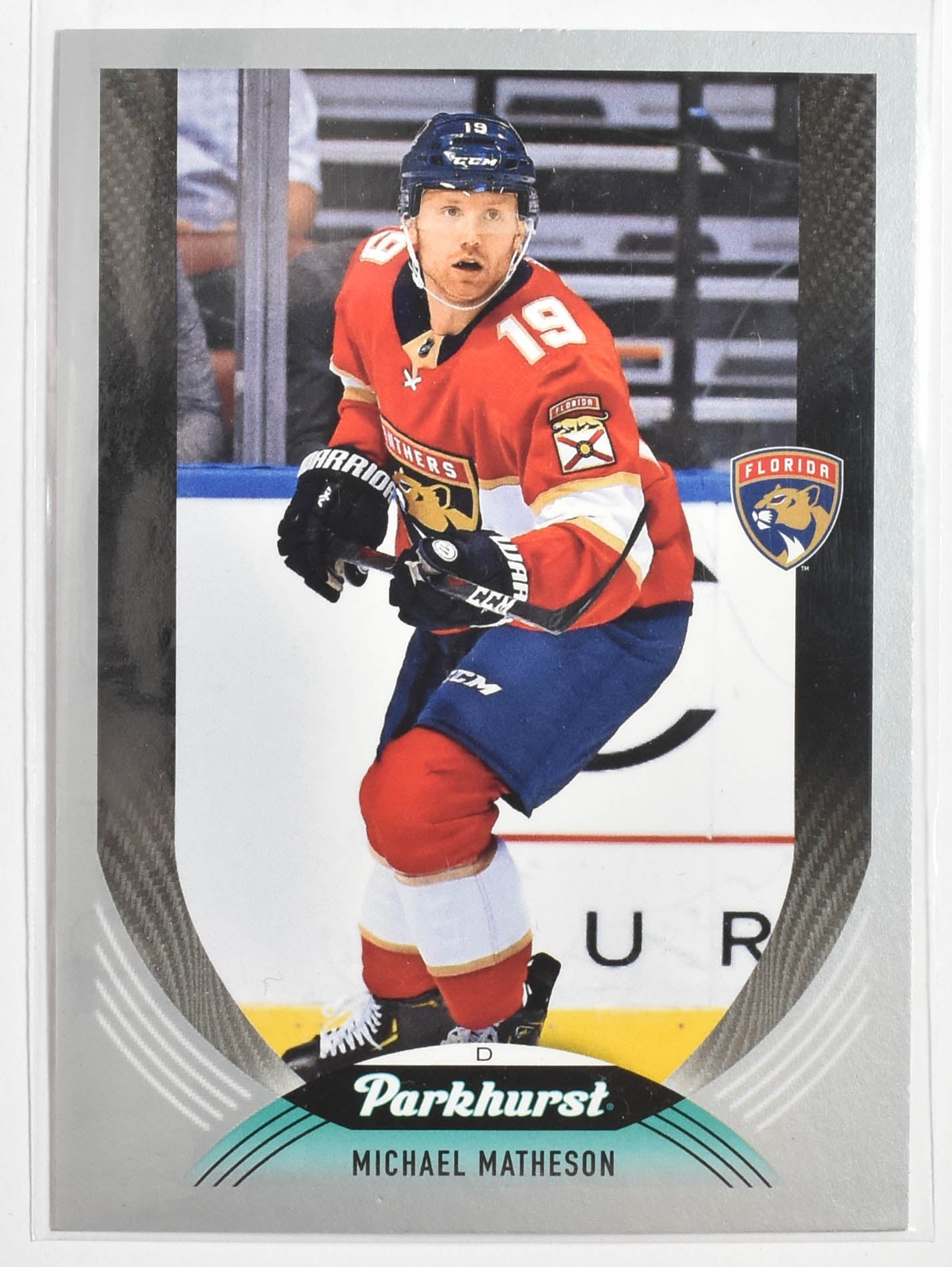 Michael Matheson 102 Florida Panthers Parkhurst Upper Deck Hockey 2020 - 2021