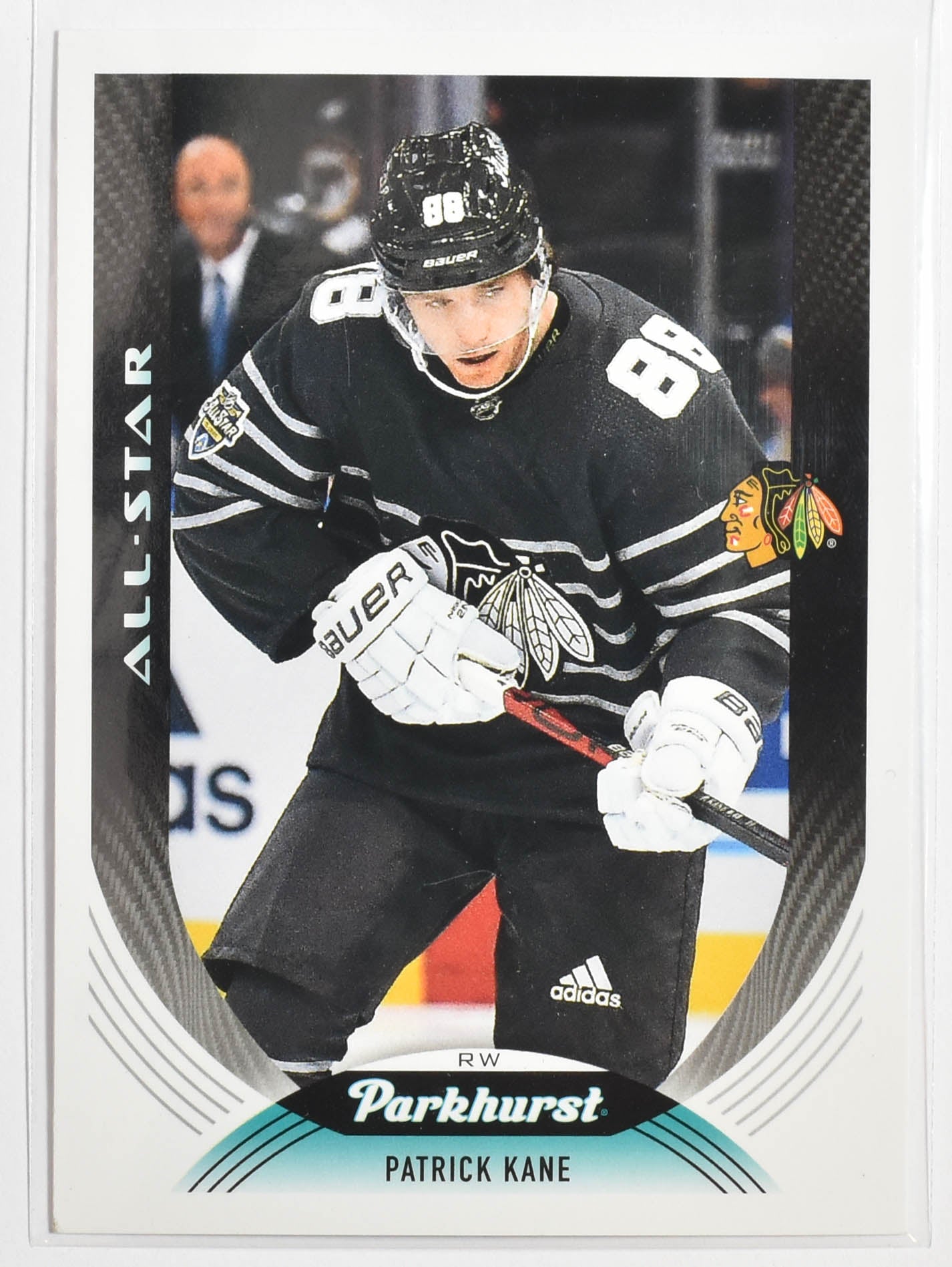 Patrick Kane 223 Chicago Black Hawks Parkhurst Upper Deck Hockey 2020 - 2021