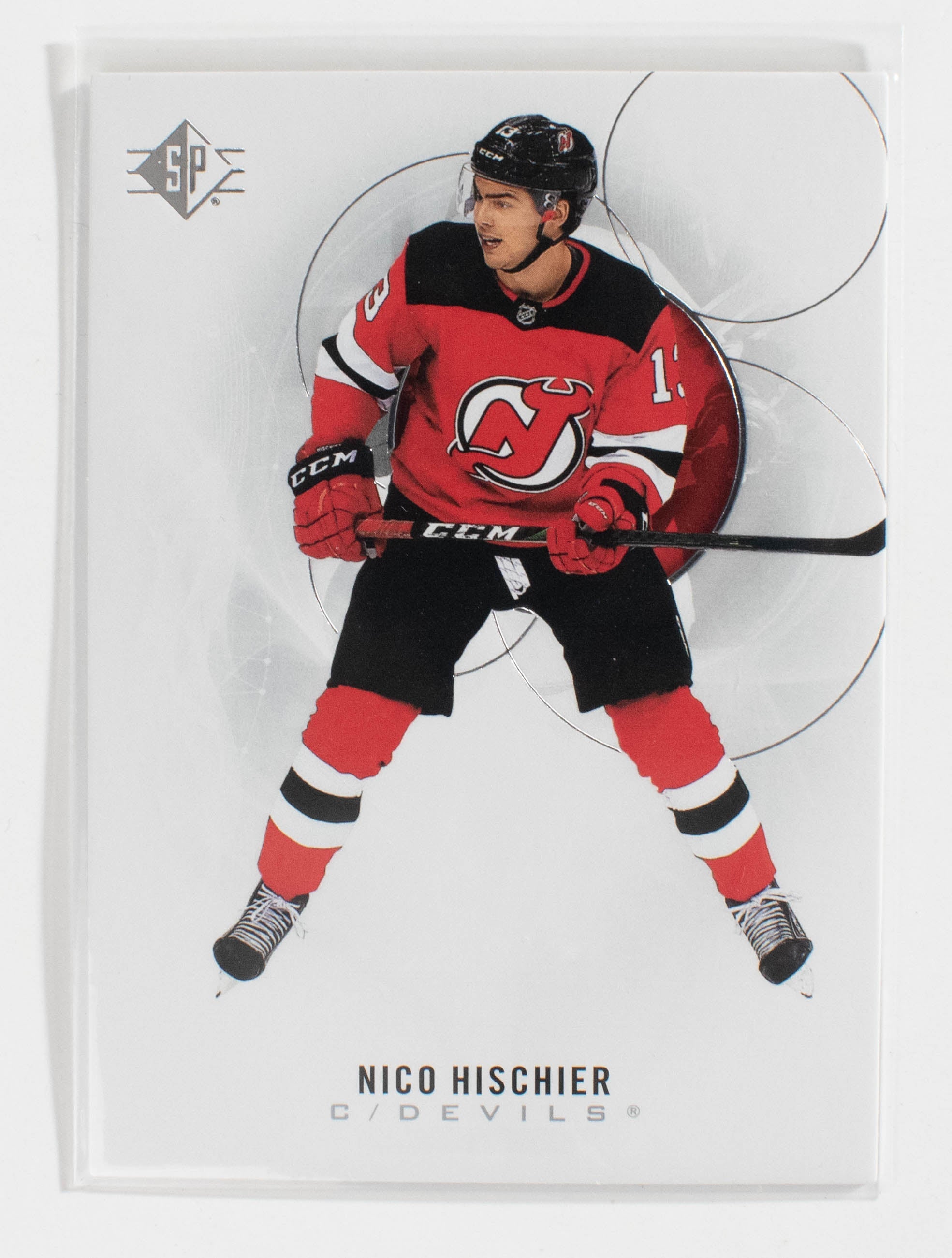 Nico Hischier 47 SP Hockey 20-21 UD Devils