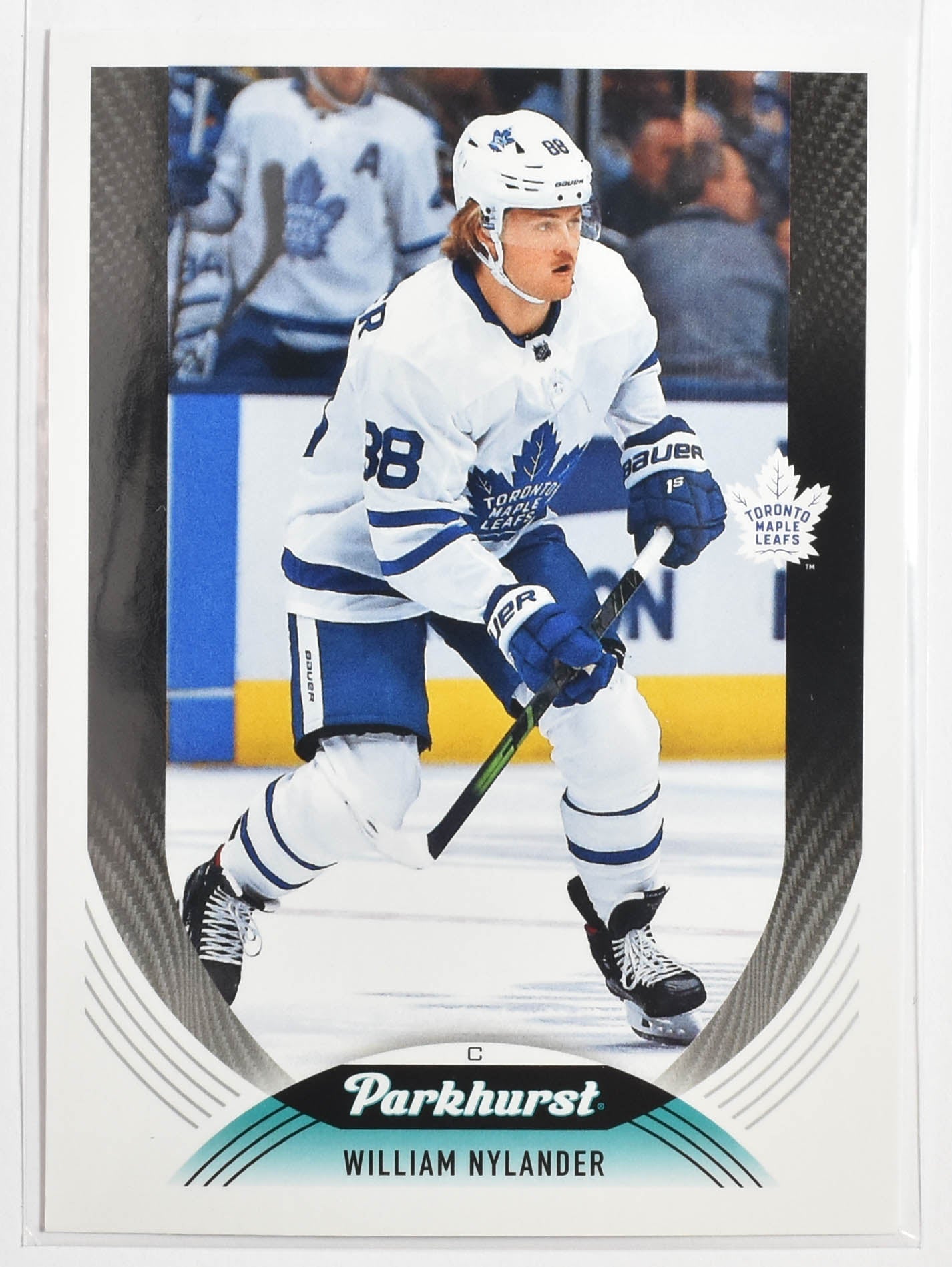 William Nylander 72 Toronto Maple Leafs Parkhurst Upper Deck Hockey 2020 - 2021