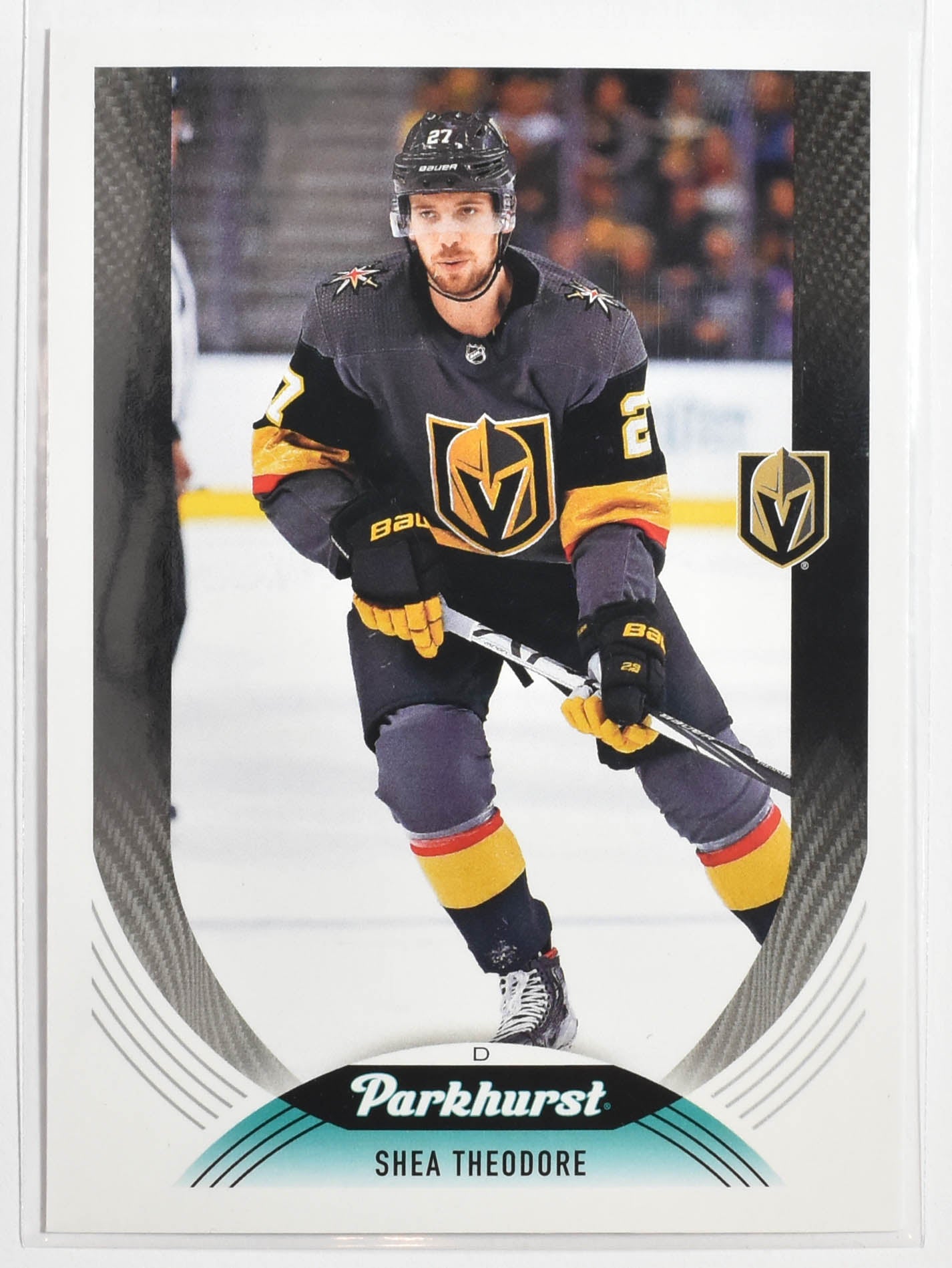 Shea Theodore 82 Golden Knights Parkhurst Upper Deck Hockey 2020 - 2021