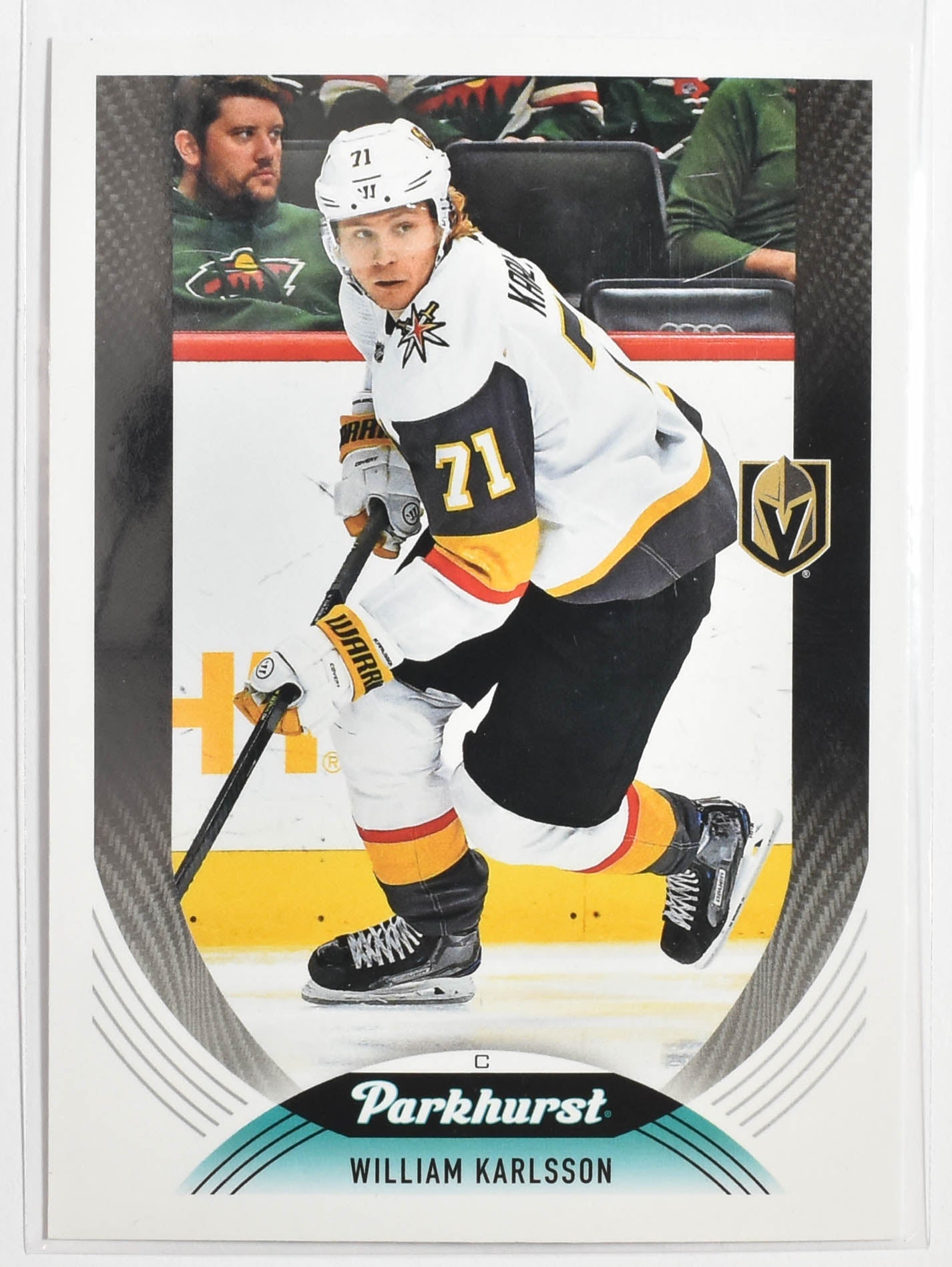 William Karlsson 6 Golden Knights Parkhurst Upper Deck Hockey 2020 - 2021