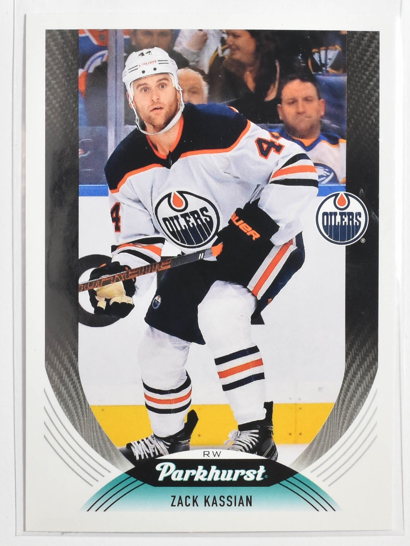 Zack Kassian 164 Edmonton Oliers Parkhurst Upper Deck Hockey 2020 - 2021