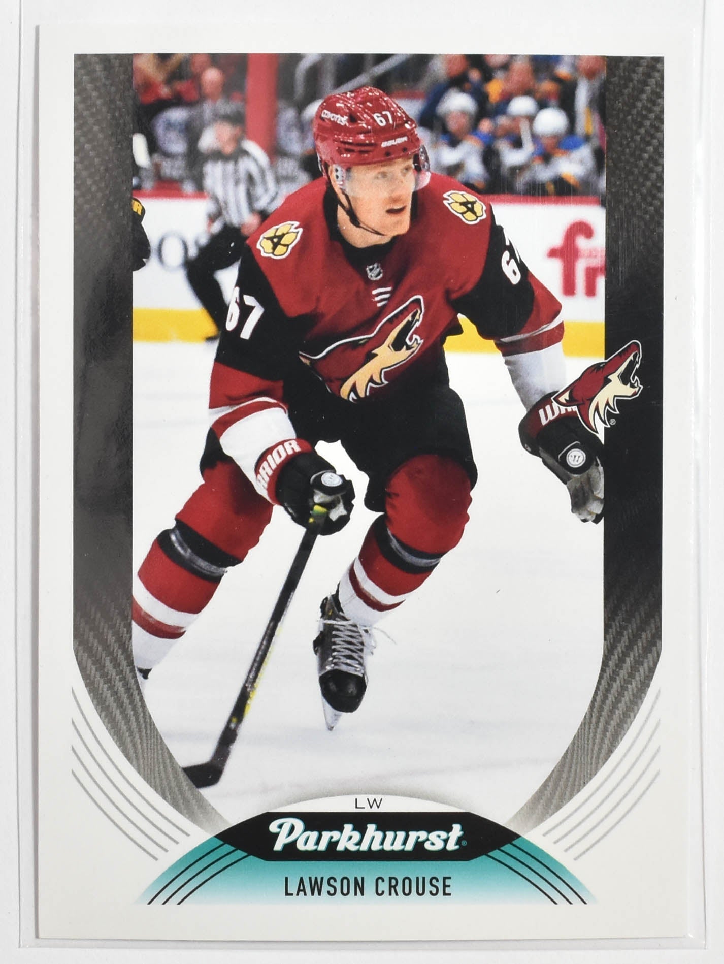 Lawson Crouse 70 Arizona Coyotes Parkhurst Upper Deck Hockey 2020 - 2021