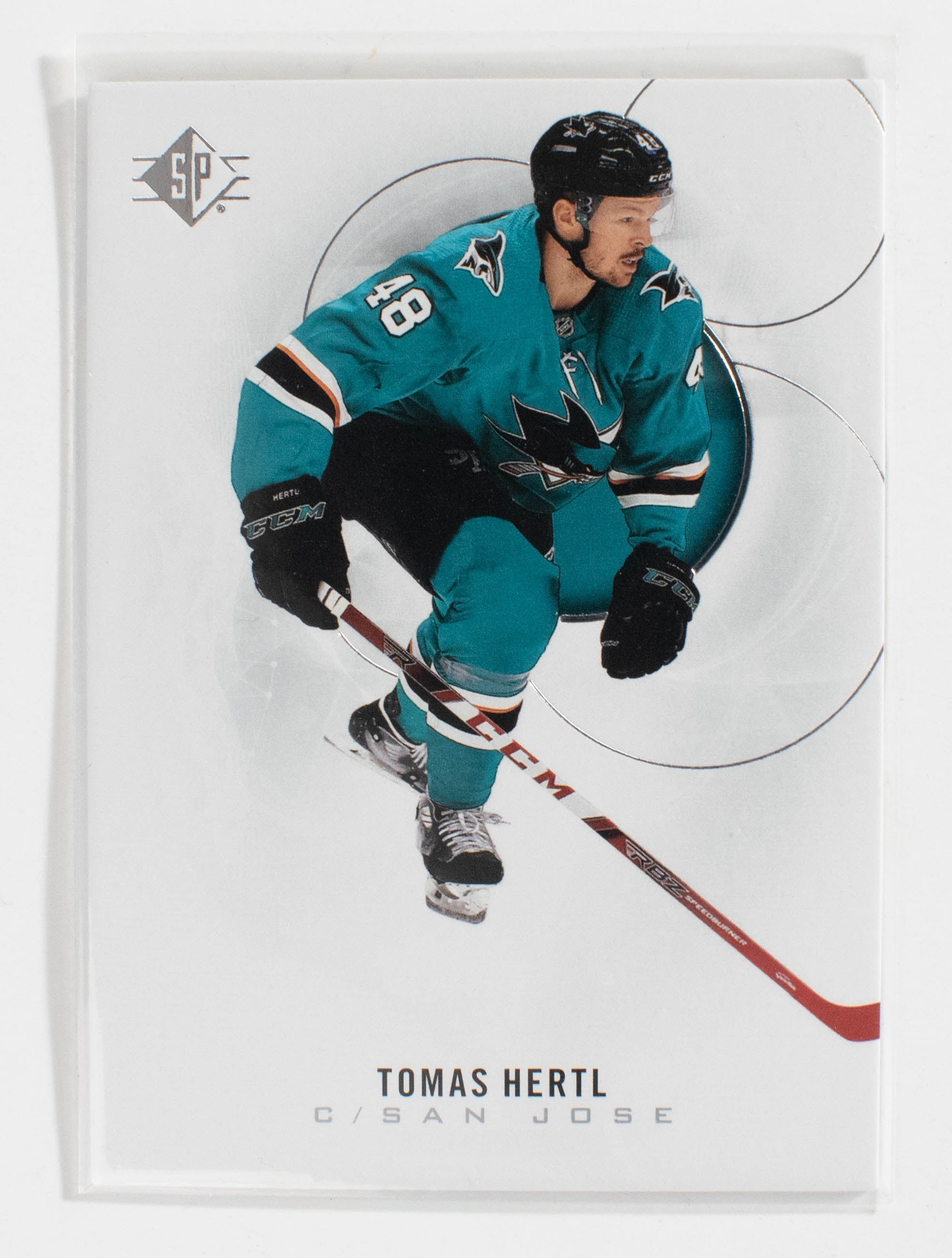 Tomas Hertl 69 Sharks SP Hockey 20-21 UD