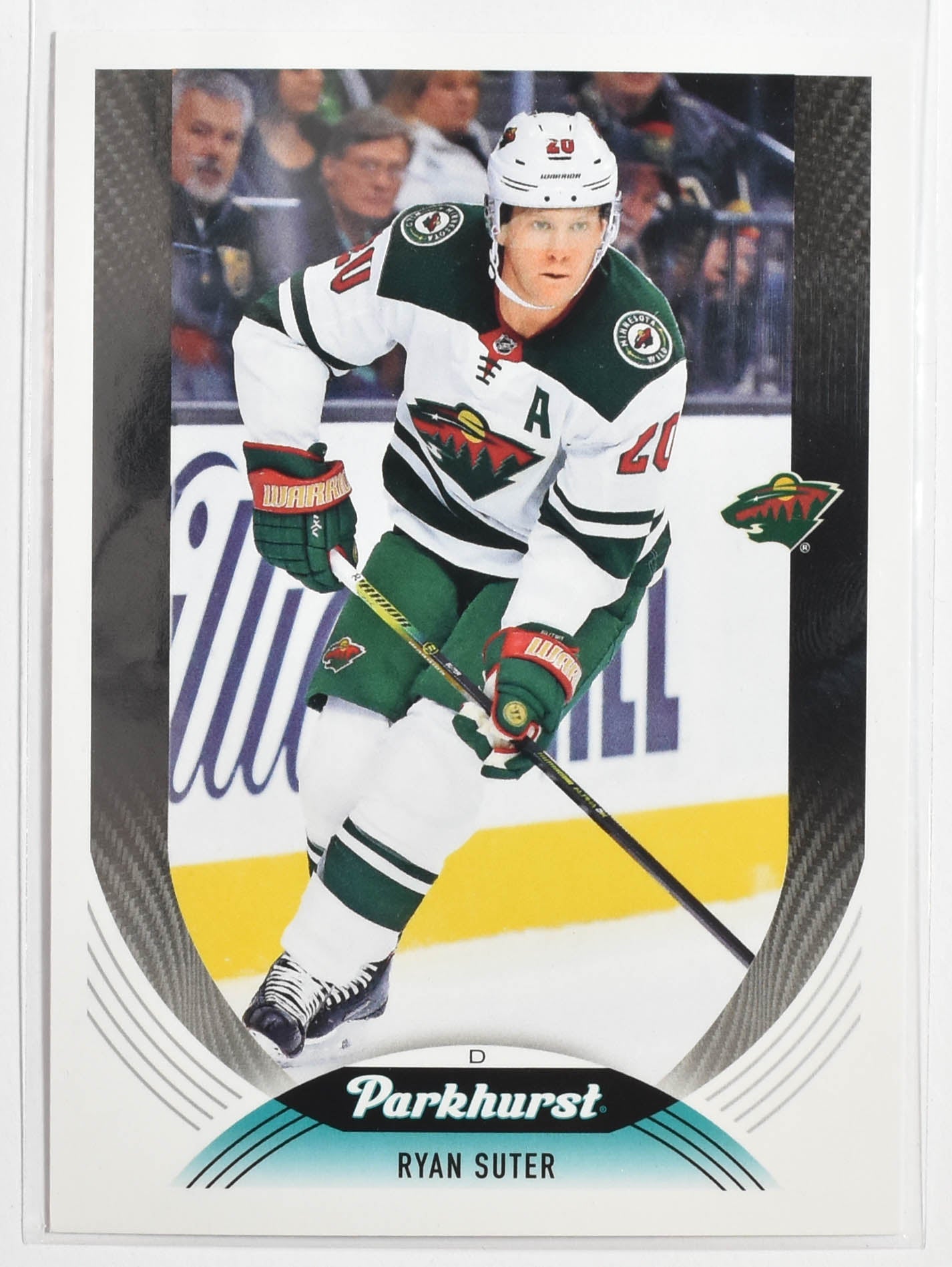 Ryan Suter 58 Minnesota Wild Parkhurst Upper Deck Hockey 2020 - 2021