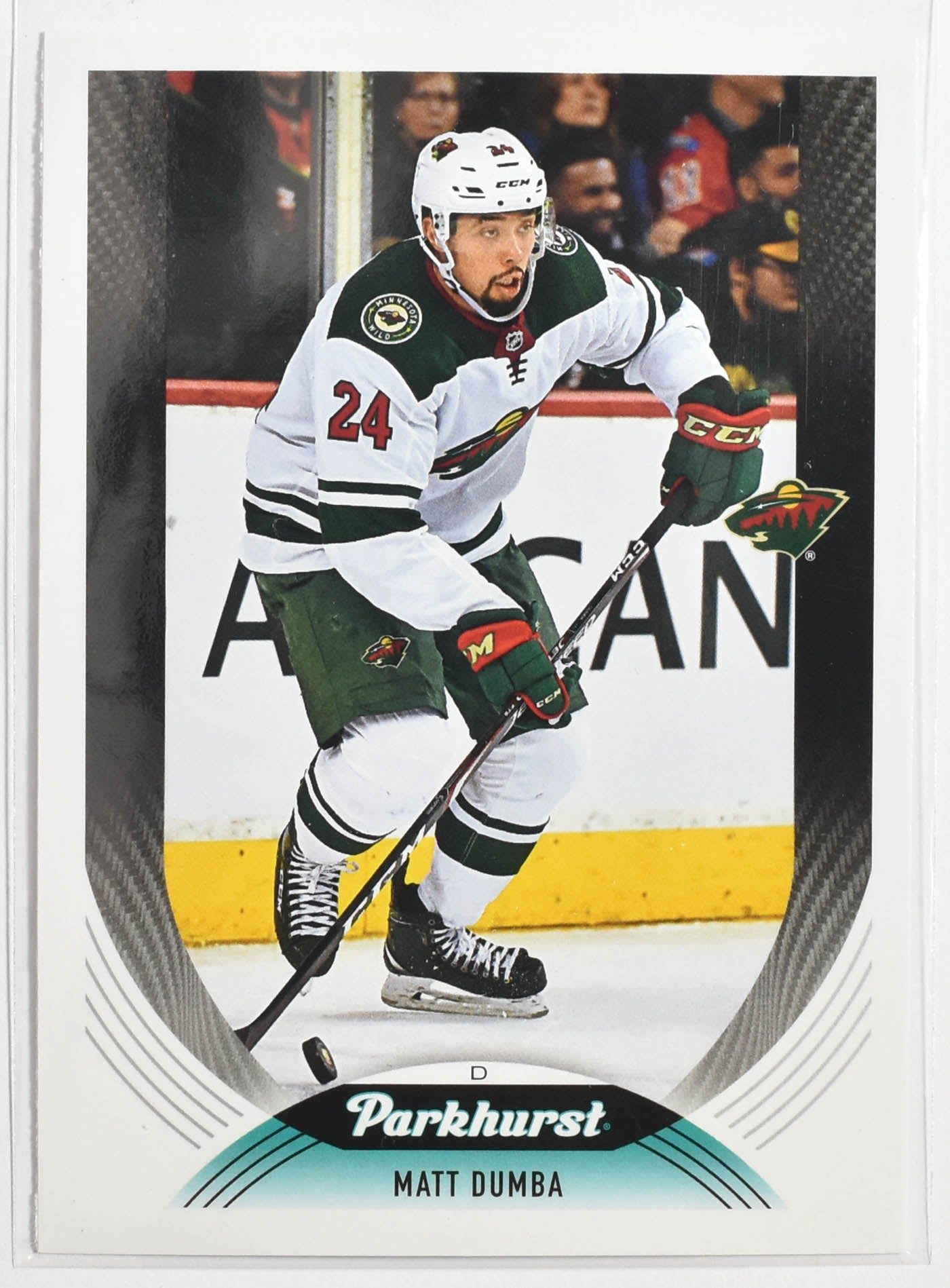 Matt Dumba 41 Minnesota Wild Parkhurst Upper Deck Hockey 2020 - 2021