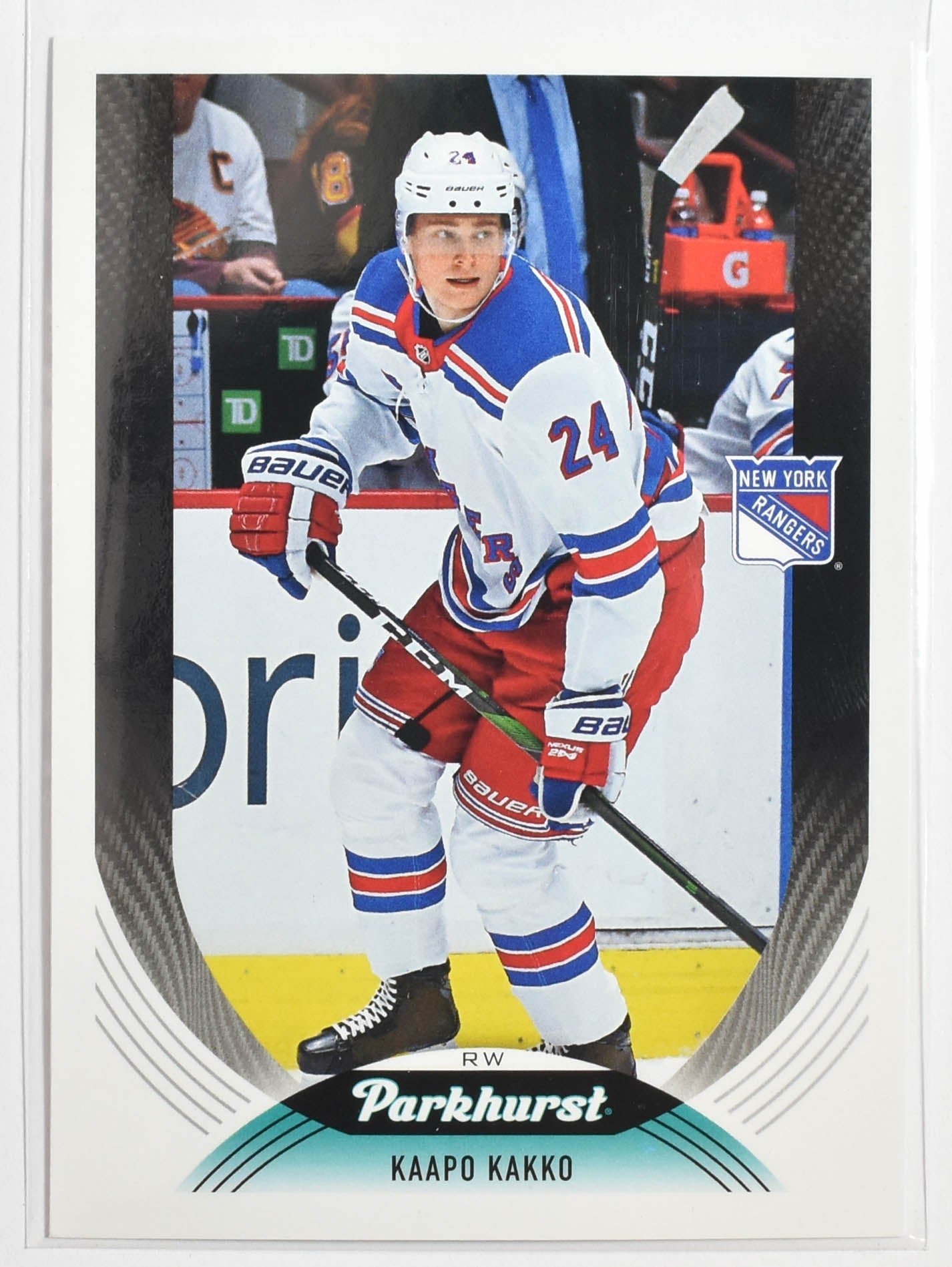Kaapo Kakko 141 New York Rangers Parkhurst Upper Deck Hockey 2020 - 2021