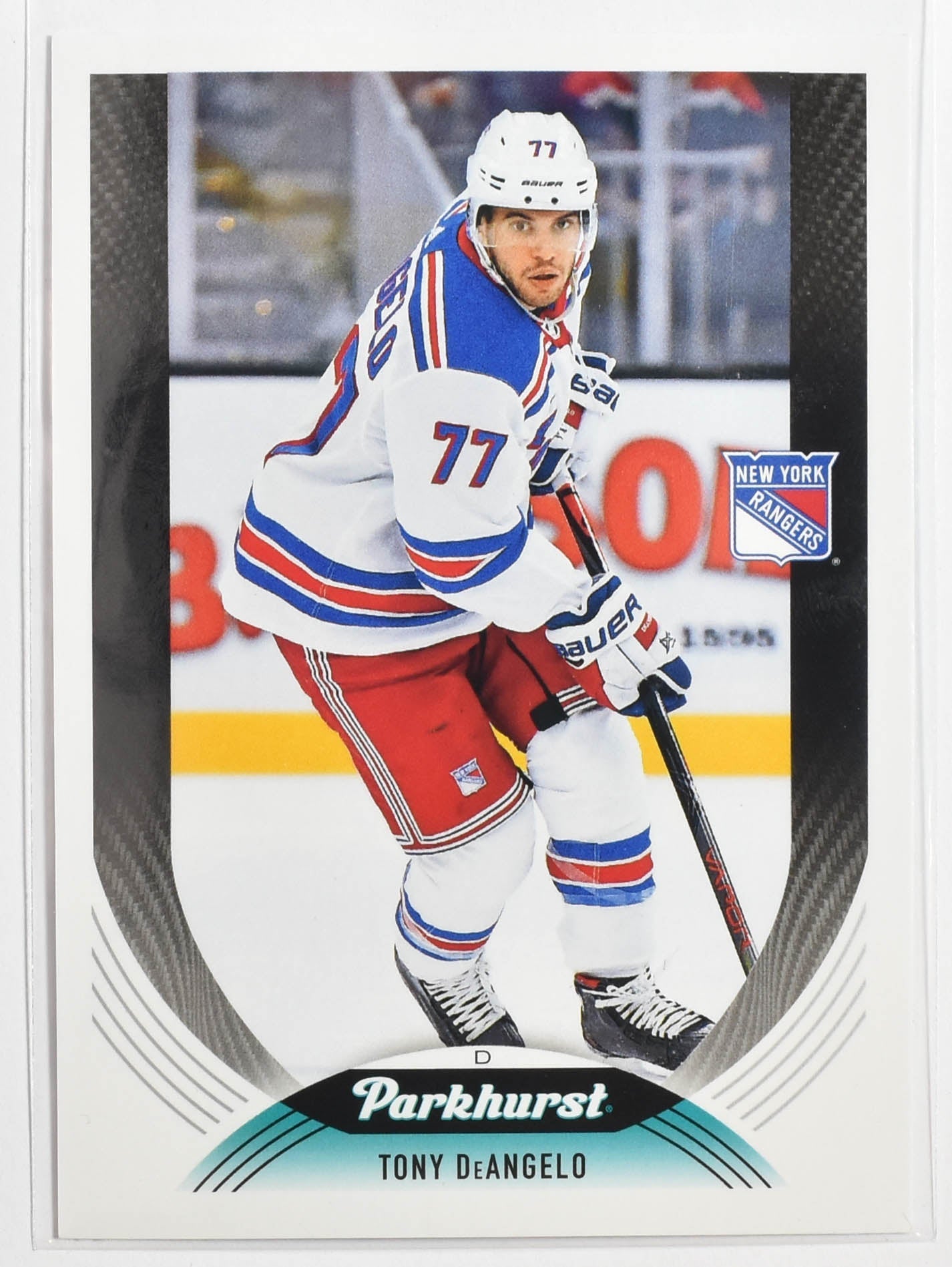 Tony DeAngelo 210 New York Rangers Parkhurst Upper Deck Hockey 2020 - 2021