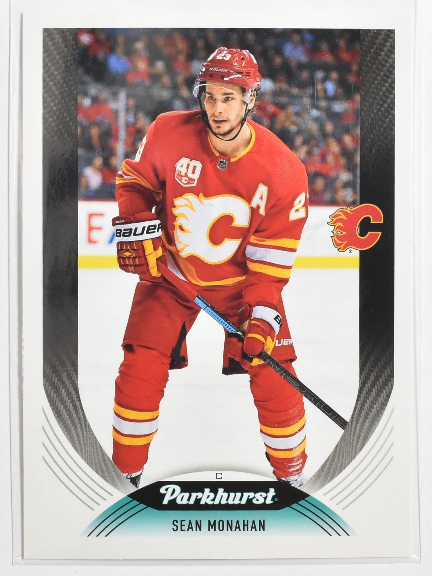 Sean Monahan 172 Calgary Flames Parkhurst Upper Deck Hockey 2020 - 2021