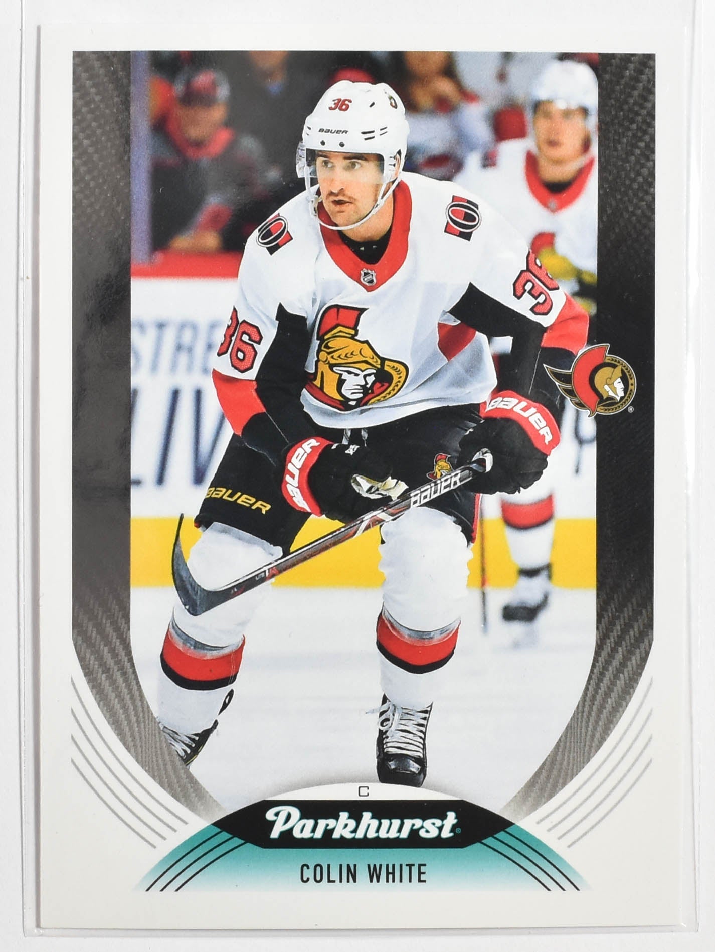 Colin White 48 Ottawa Senators Parkhurst Upper Deck Hockey 2020 - 2021