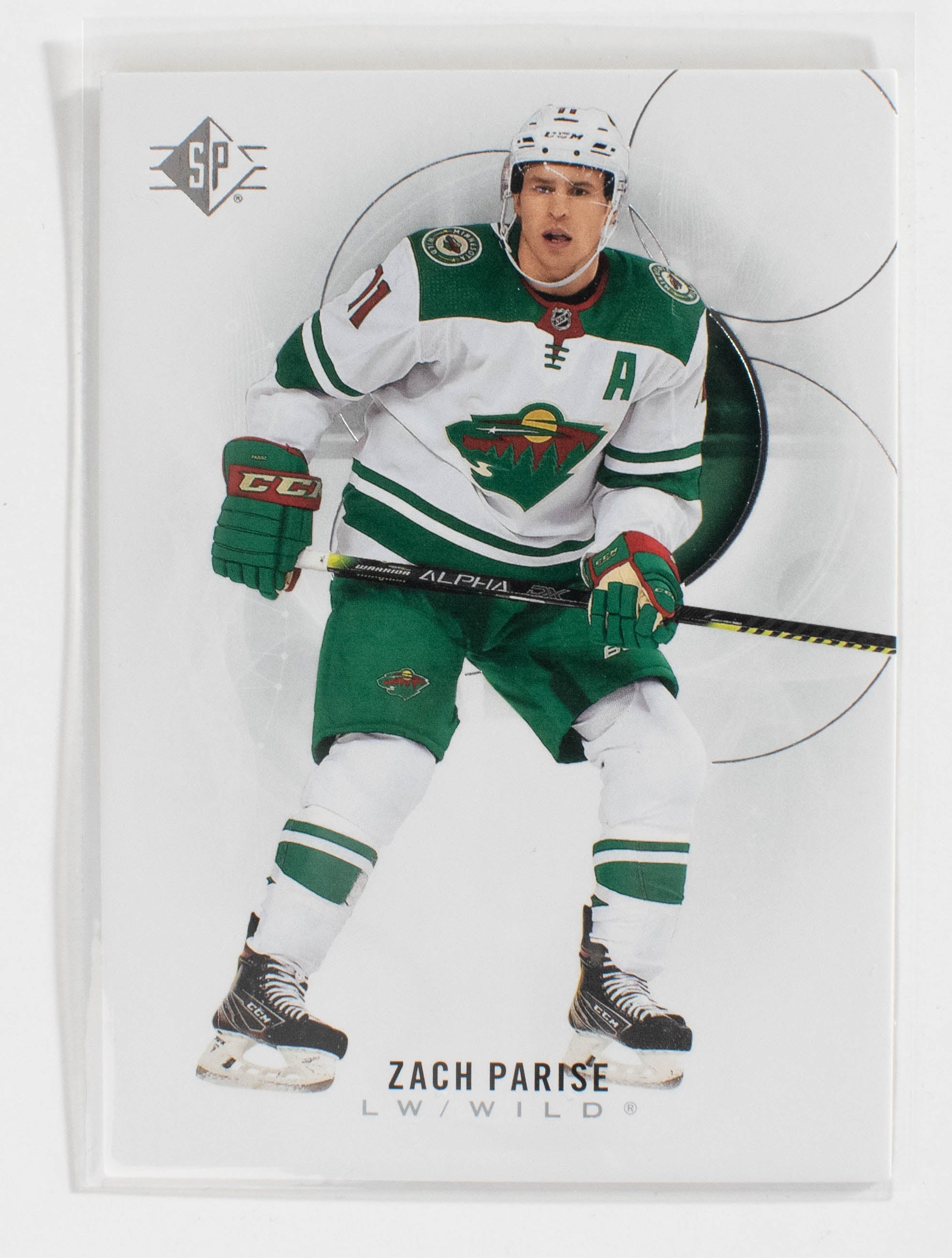 Zach Parise 95 SP Hockey Wild 20-21 UD
