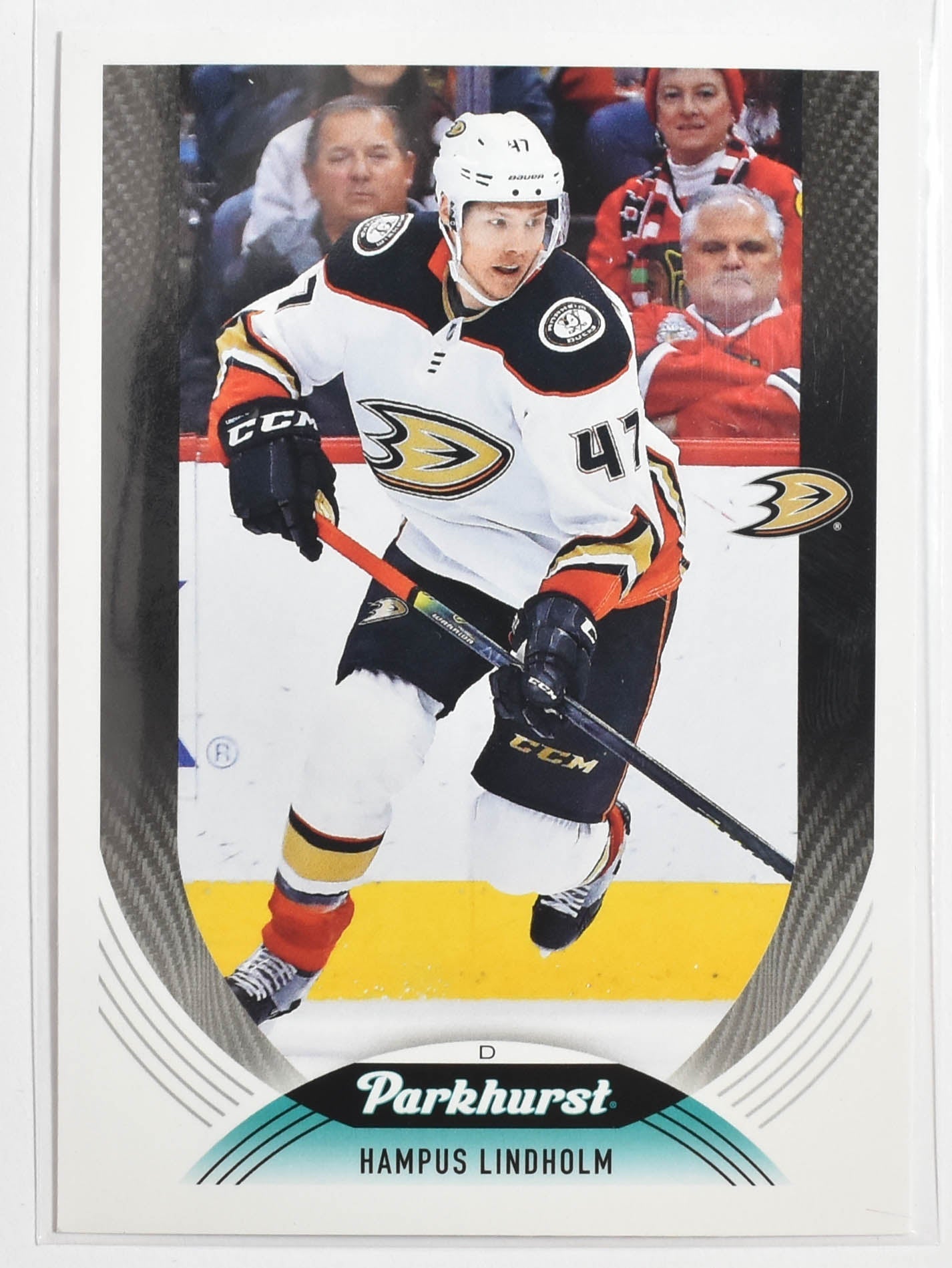 Hampus Lindholm 66 Ducks Parkhurst Upper Deck Hockey 2020 - 2021