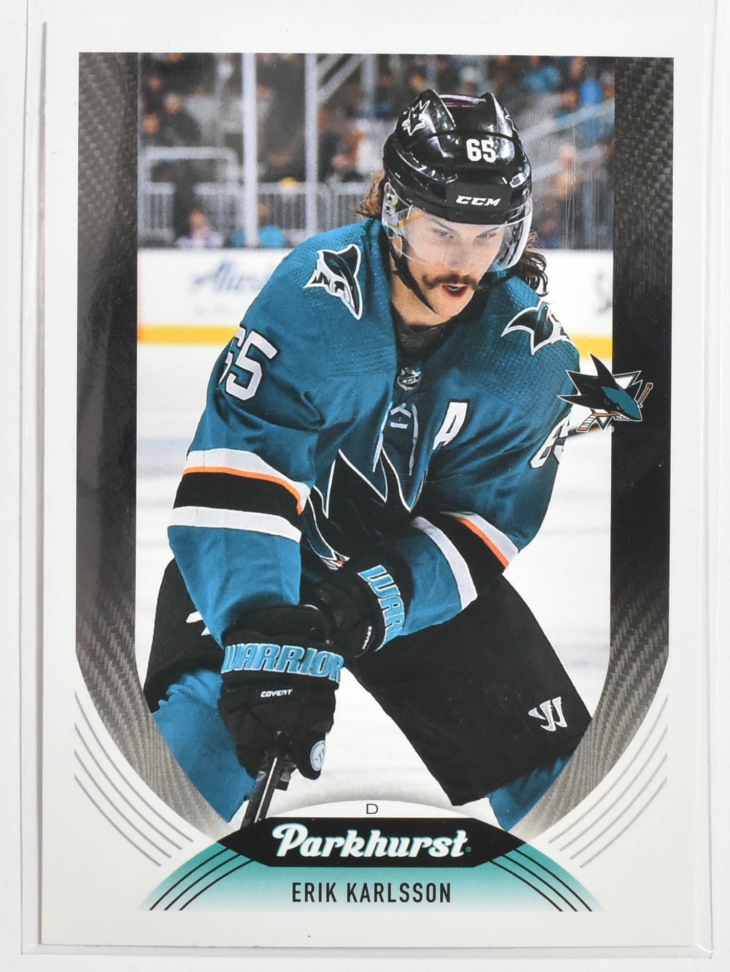 Erik Karlsson 264 Sharks Parkhurst Upper Deck Hockey 2020 - 2021