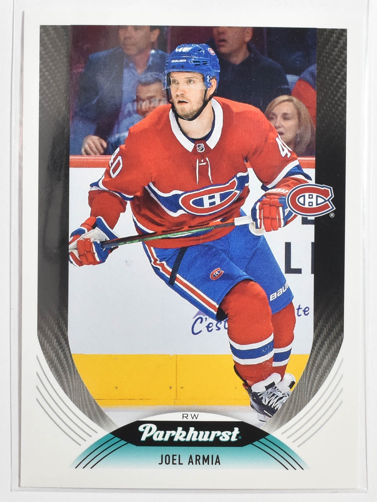 Joel Armia 114 Canadiens Parkhurst Upper Deck Hockey 2020 - 2021