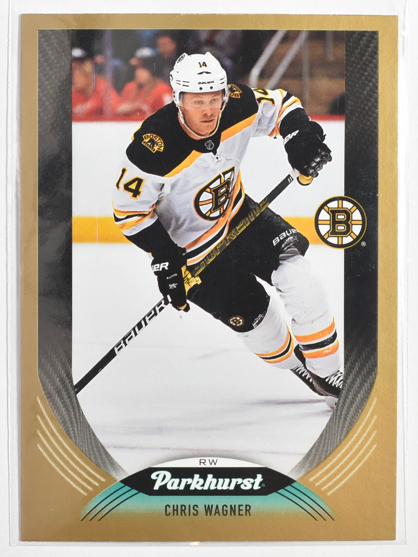 Chris Wagner 187 Boston Bruins Parkhurst Upper Deck Hockey 2020 - 2021