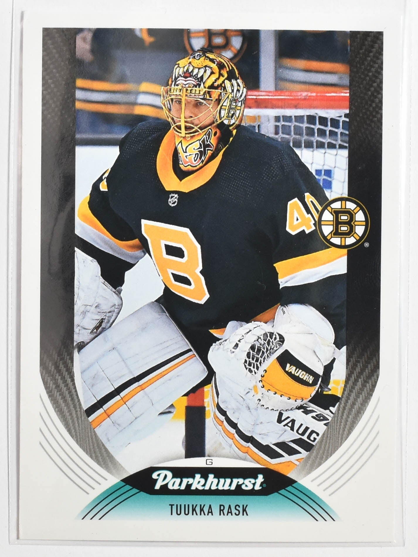 Tuukka Rask 103 Boston Bruins Parkhurst Upper Deck Hockey 2020 - 2021