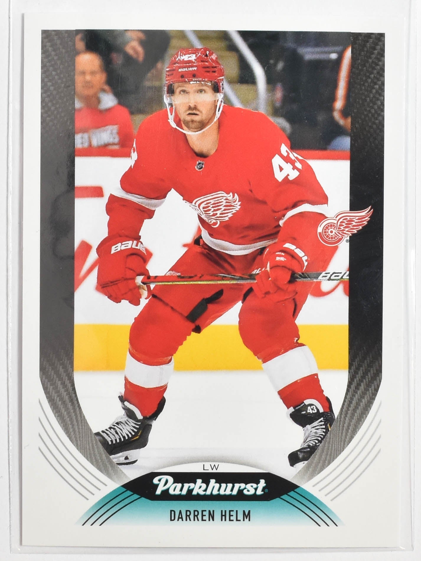 Darren Helm 118 Detroit Red Parkhurst Upper Deck Hockey 2020 - 2021