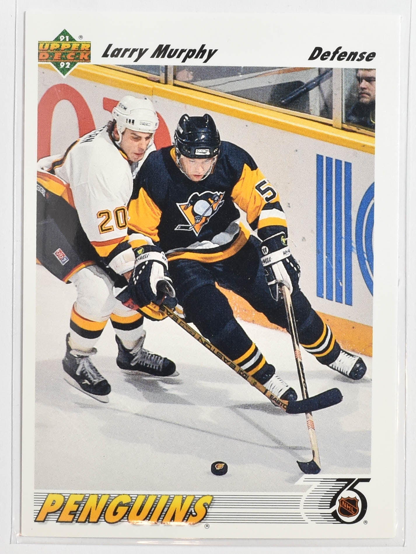 Larry Murphy 302 Upper Deck 1992 Hockey Pittsburg Penguins