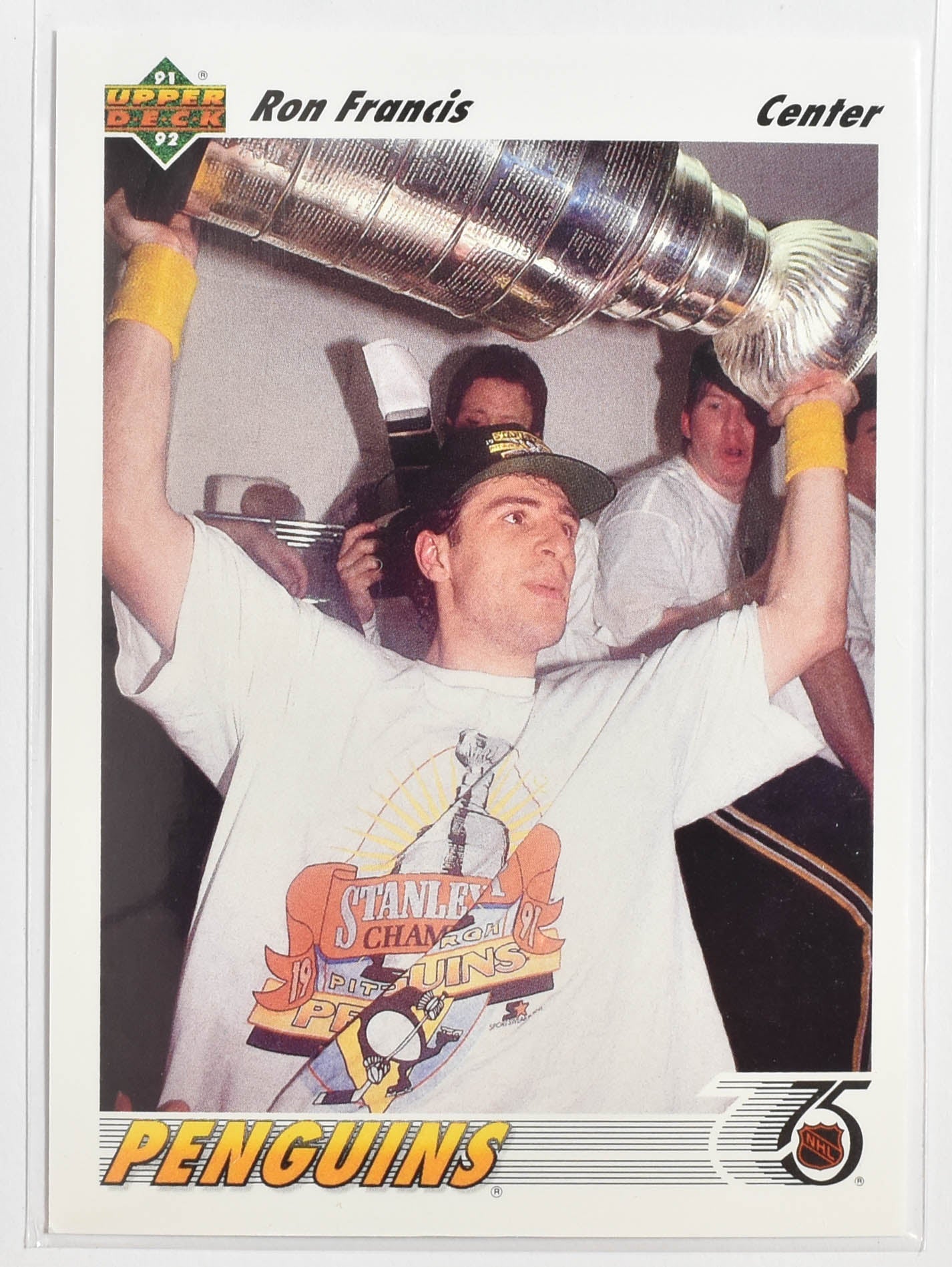 Ron Francis 299 Upper Deck 1992 Hockey Pittsburg Penguins