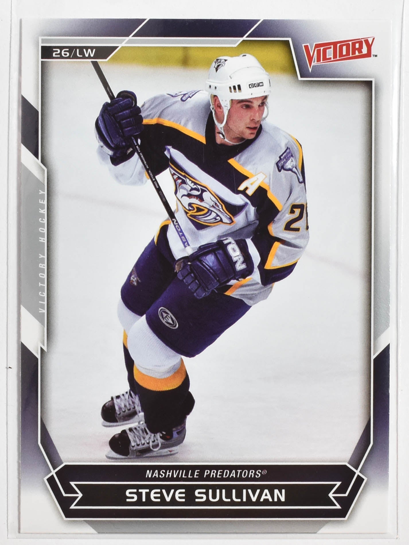 Steve Sullivan 110 Nashville Predators Victory Hockey 2007 Upper Deck