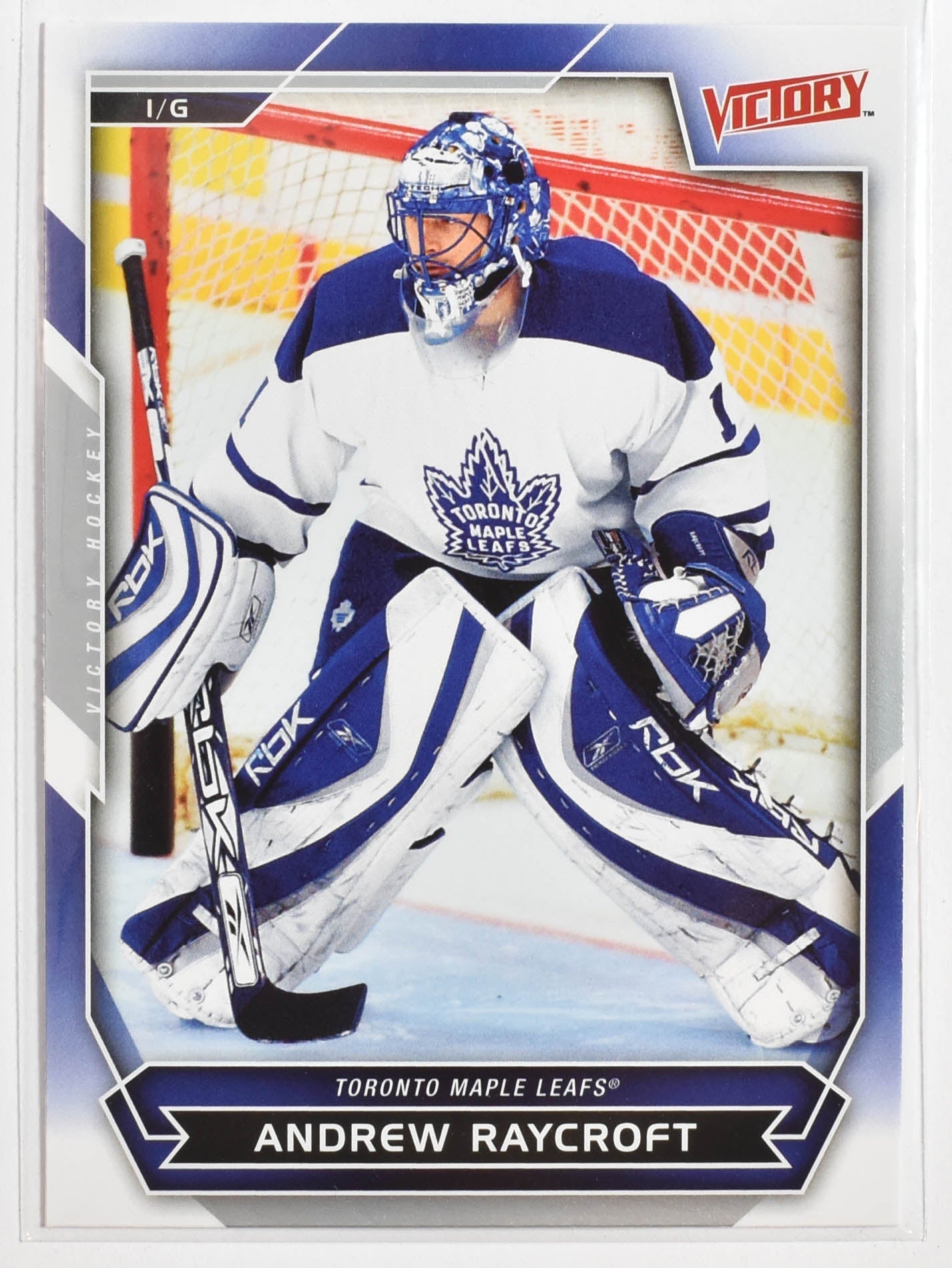 Andrew Raycroft 54 Maple Leafs Victory Hockey 2007 Upper Deck