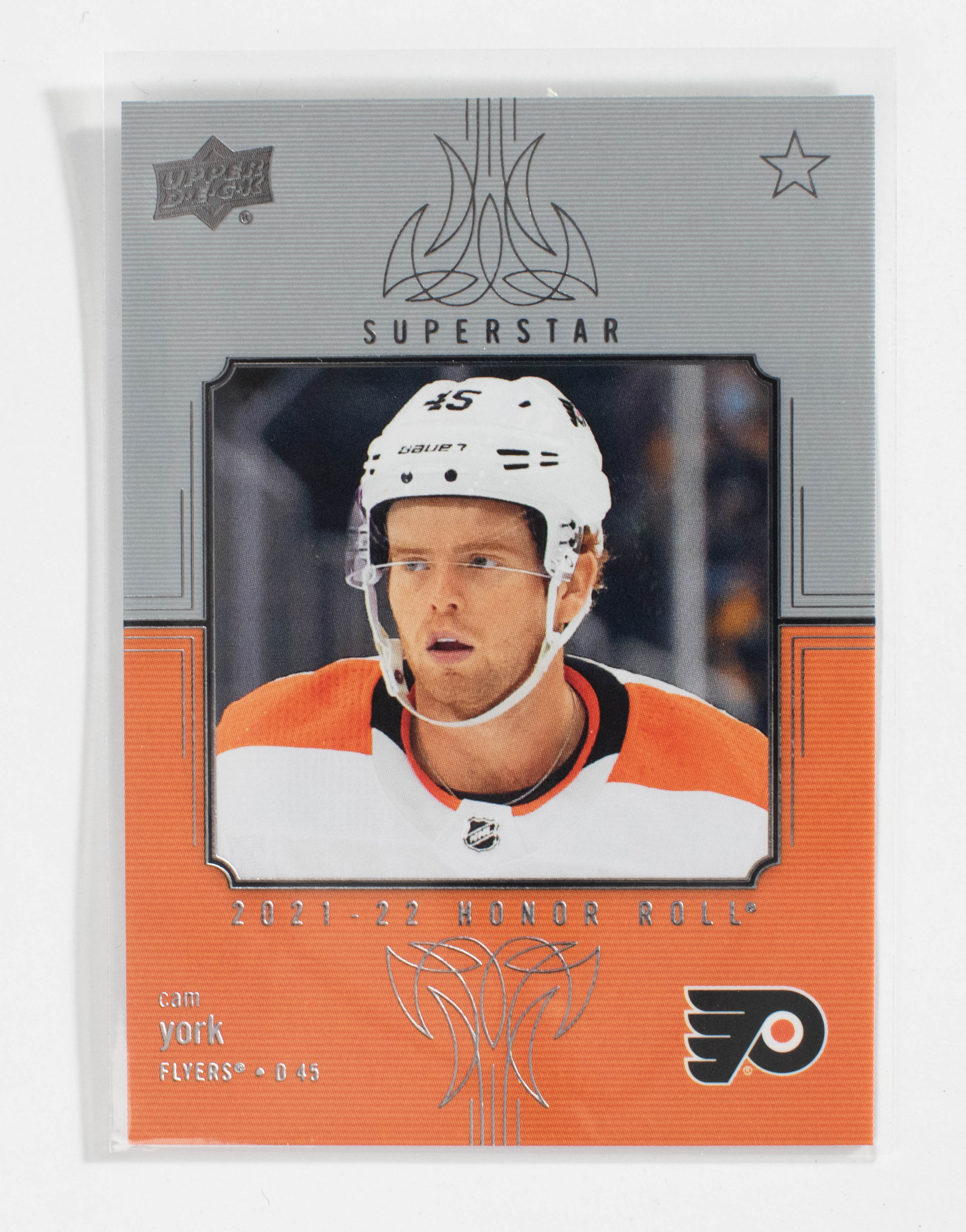 Cam York HR-78 Honor Roll Superstar UD 2022 Series 2 Hockey