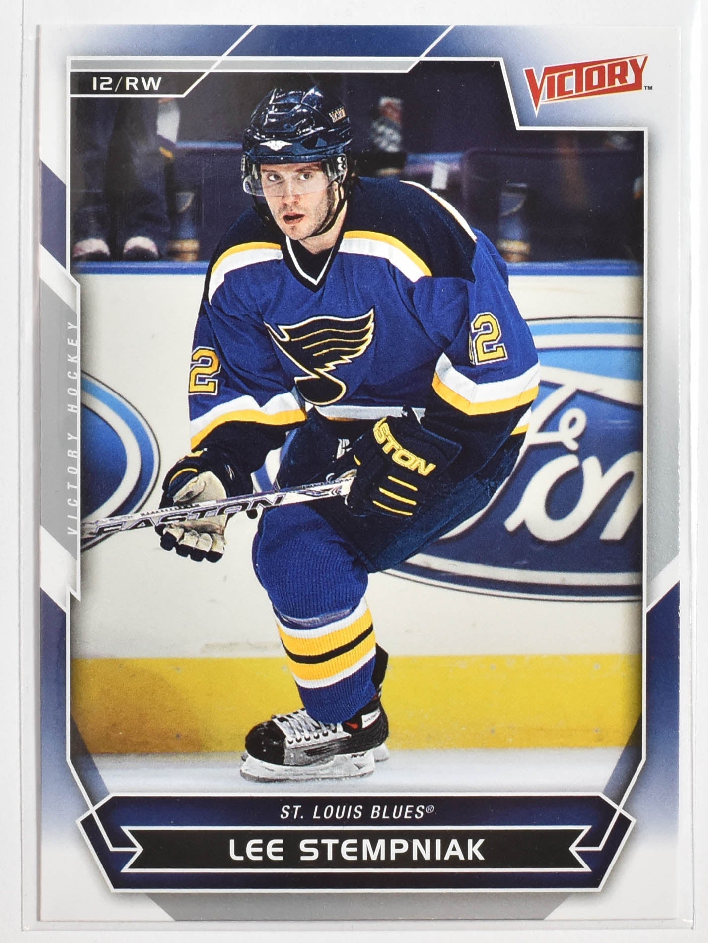 Lee Stempniak 115 St Louis Blues Victory Hockey 2007 Upper Deck
