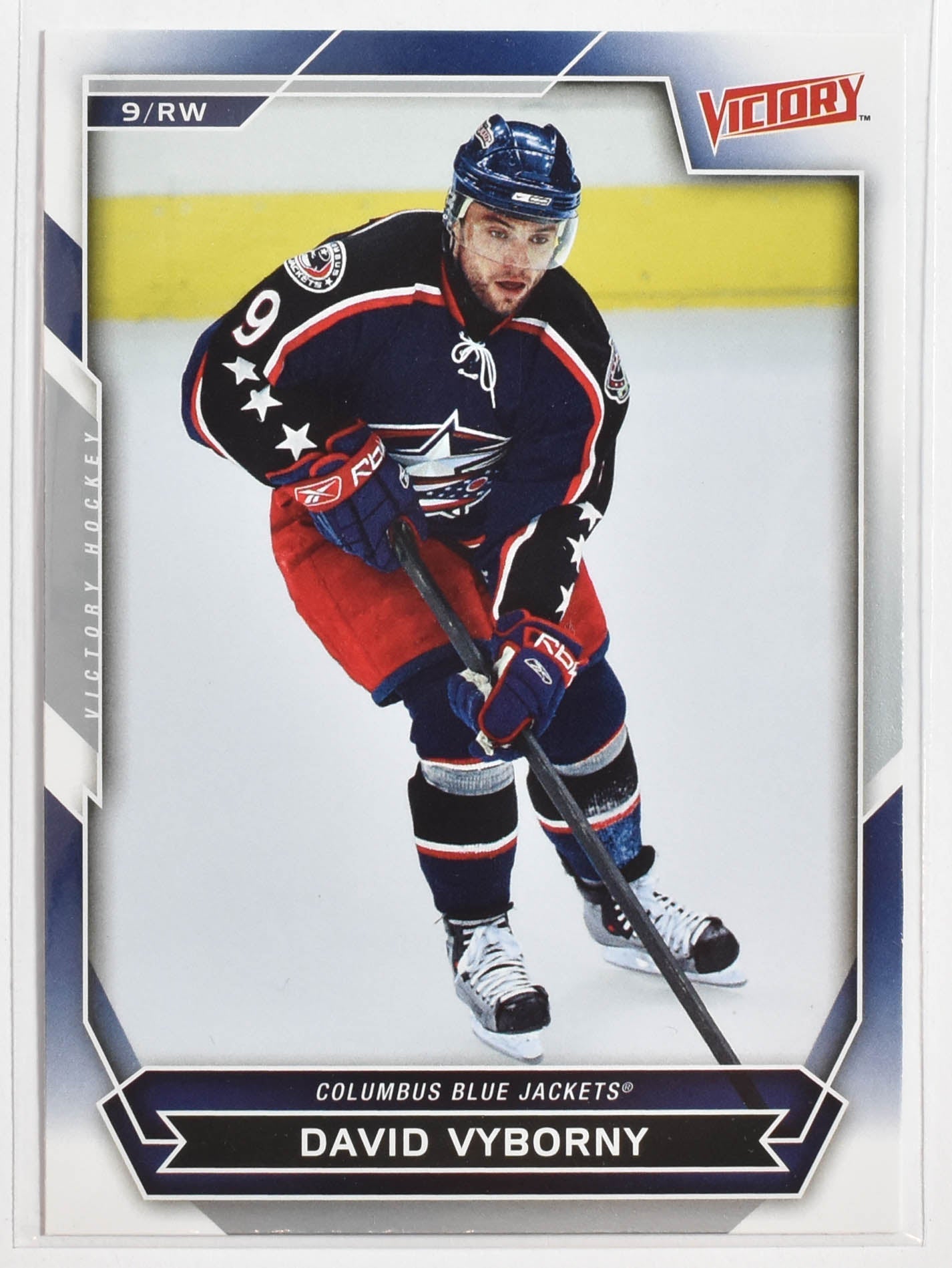 David Vyborny 125 Blue Jackets Victory Hockey 2007 Upper Deck
