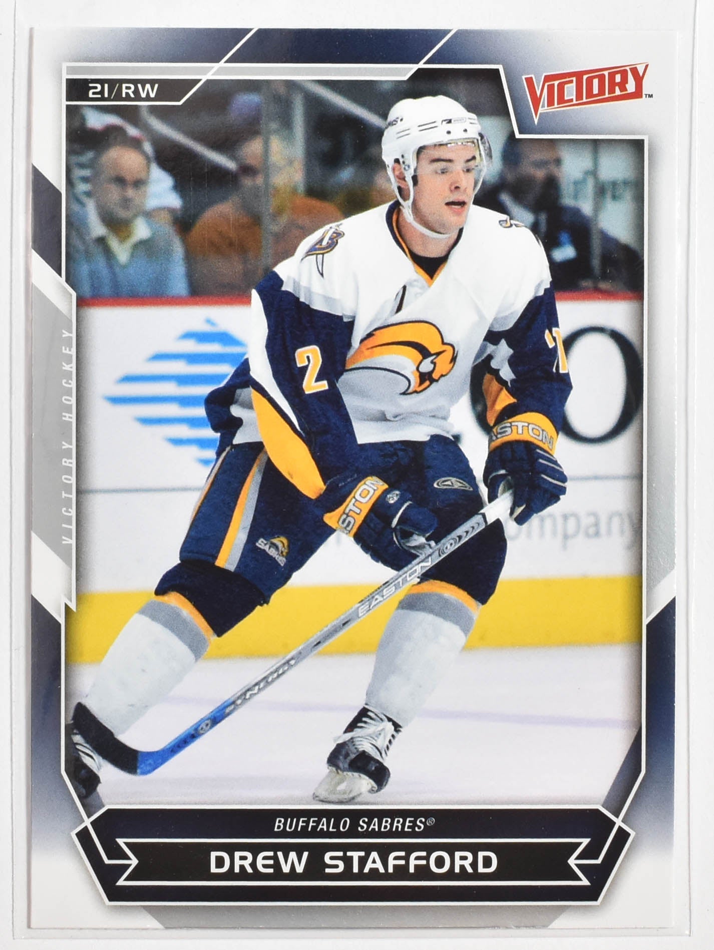 Drew Stafford 36 Buffalo Sabres Victory Hockey 2007 Upper Deck
