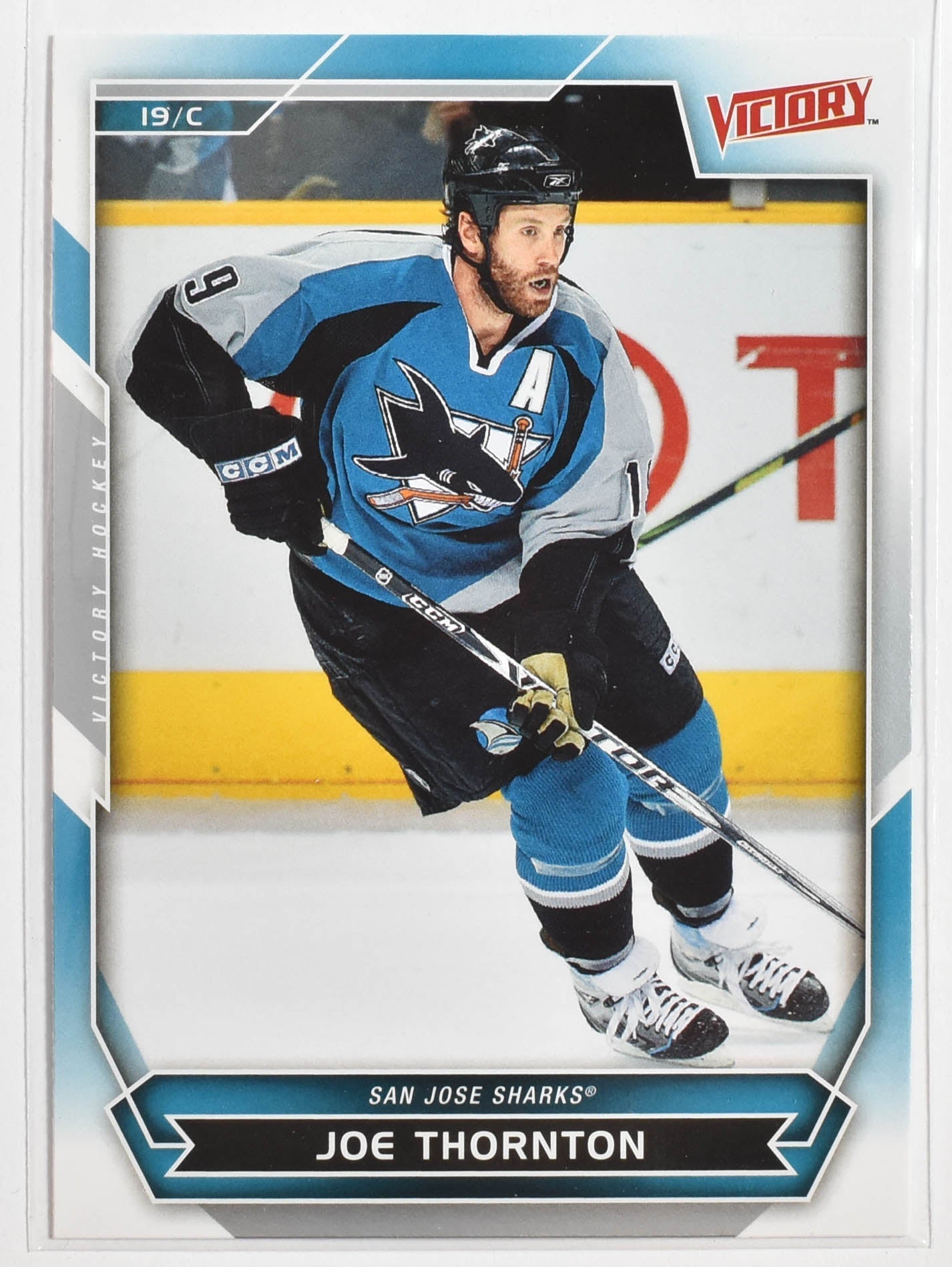 Joe Thornton 181 Sharks Victory Hockey 2007 Upper Deck