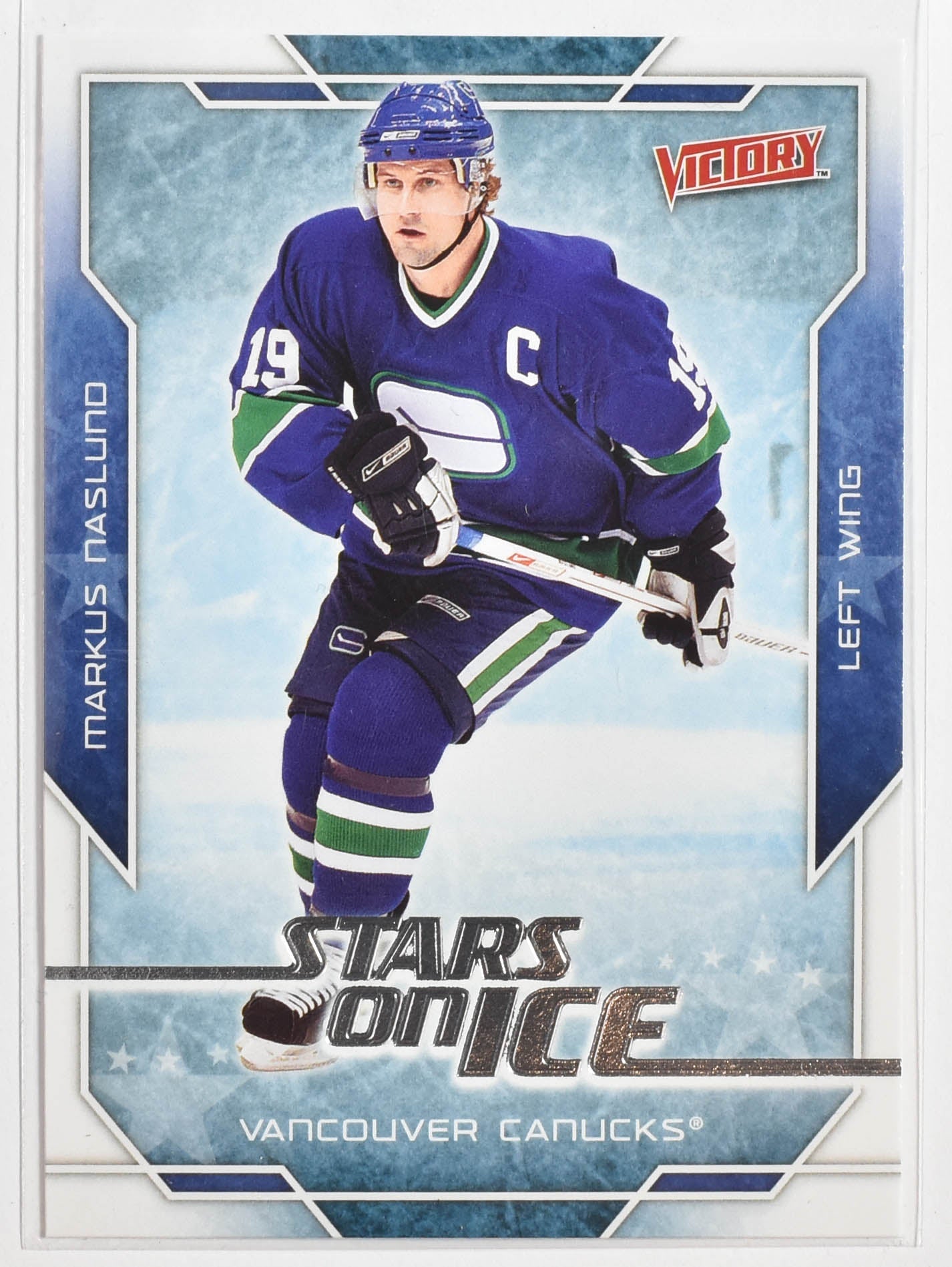 Markus Nasluno S138 Stars on Ice Canucks Victory Hockey 2007 Upper Deck
