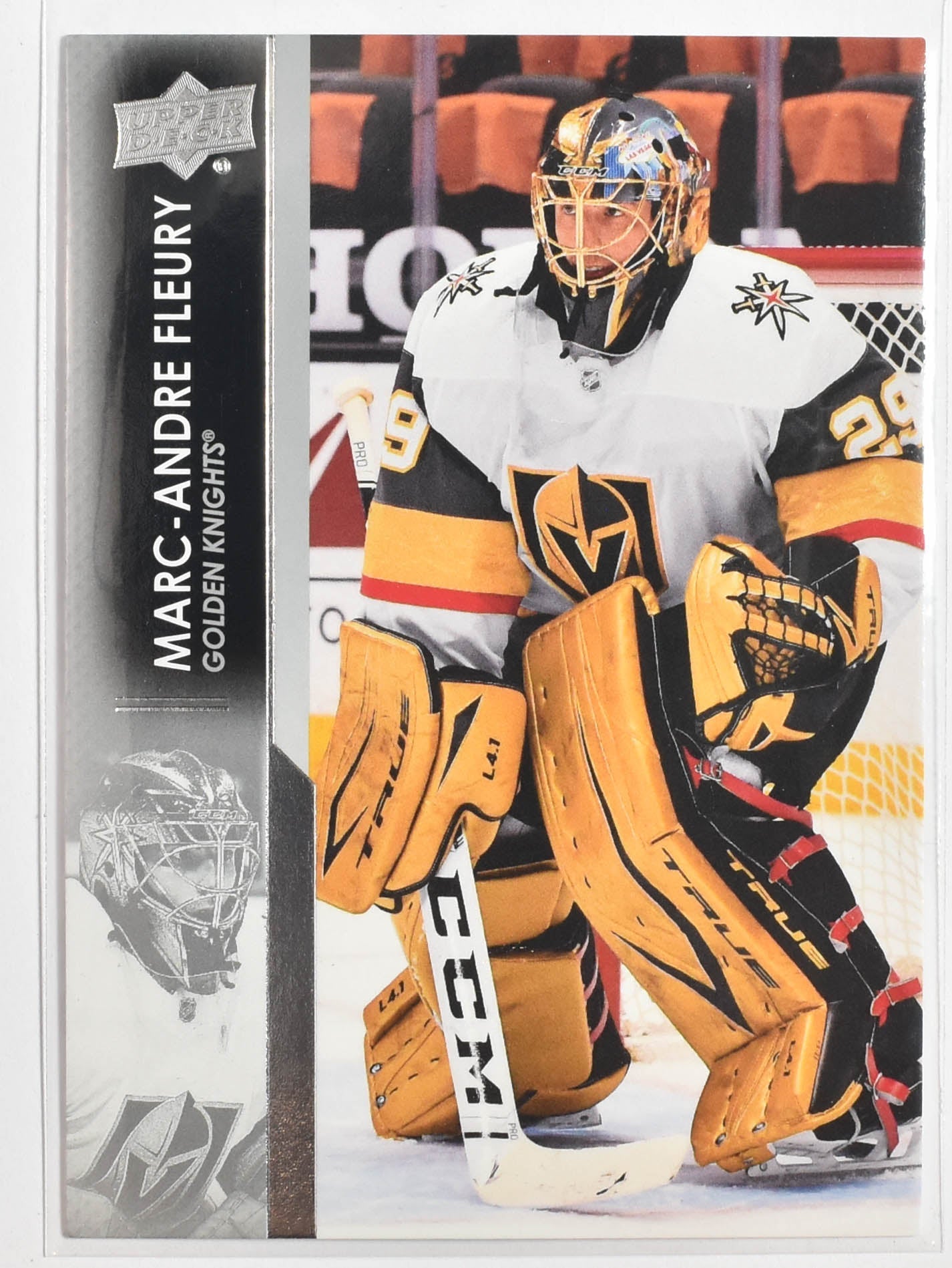 Marc Andre Fleury 180 Golden Knights Upper Deck NHL 2021-22 Series 1