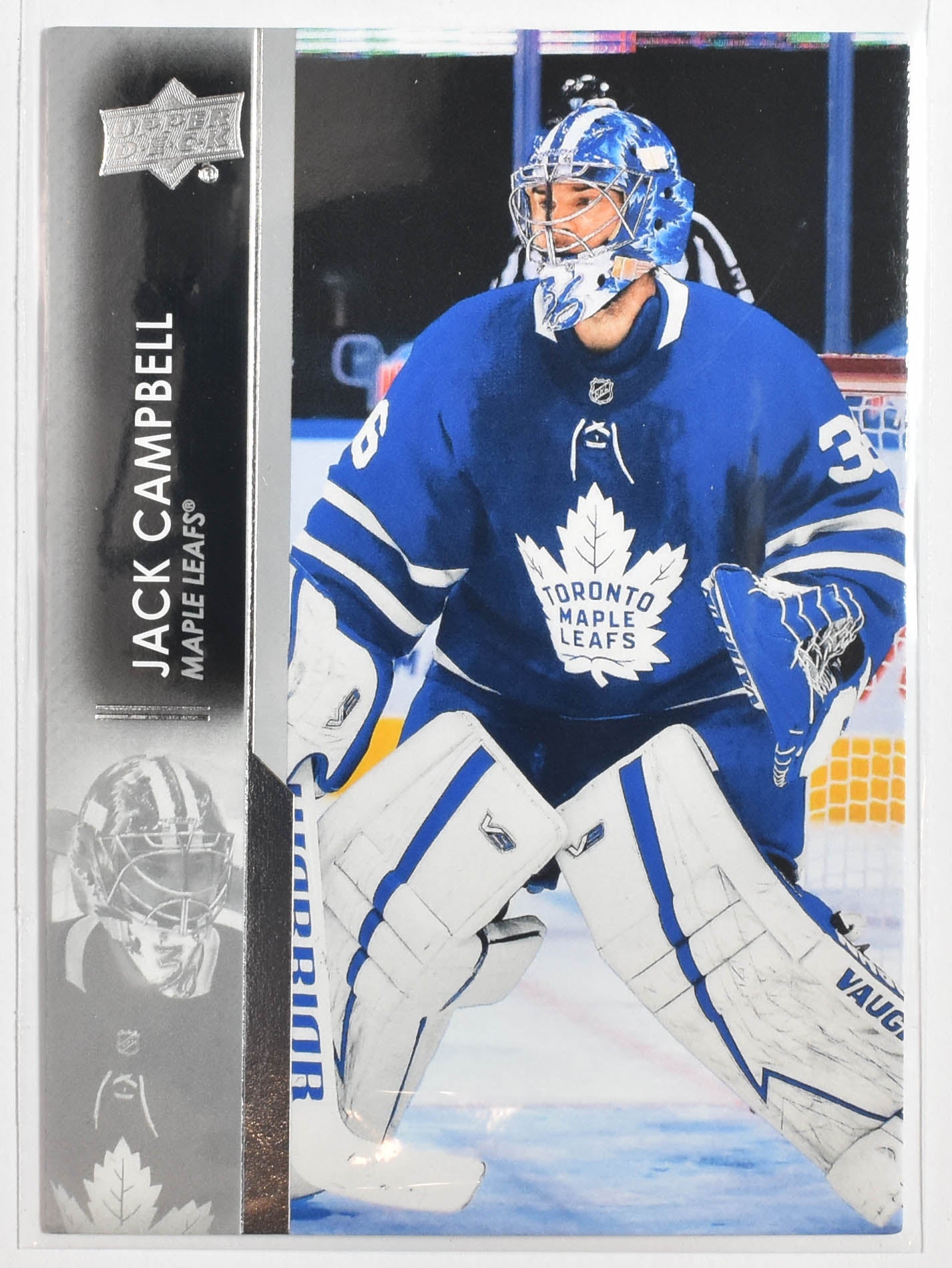 Jack Campbell 167 Toronto Maple Leafs Upper Deck NHL 2021-22 Series 1