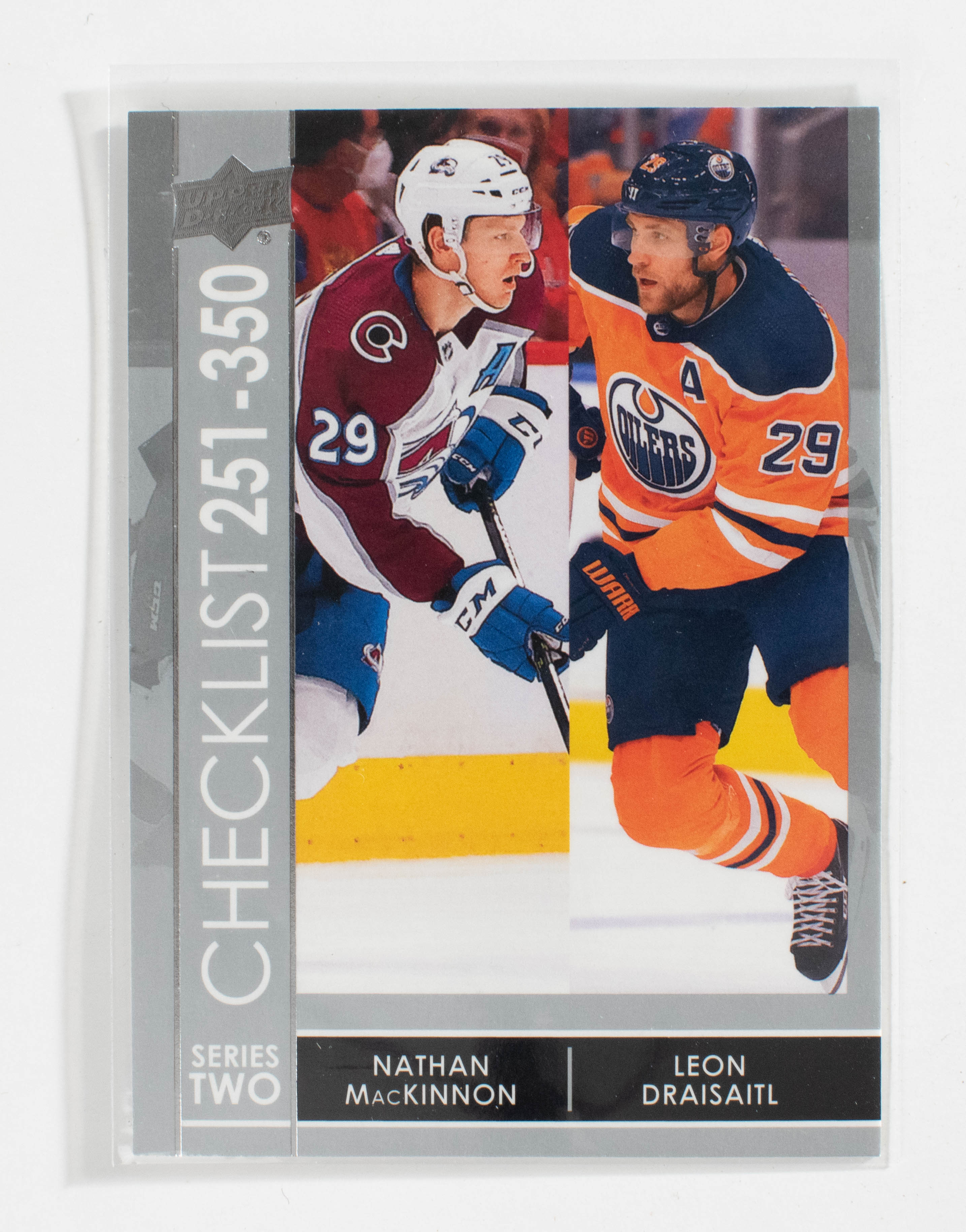 Nathan Mackinnon 449 Checklist UD 2022 Series 2 Hockey