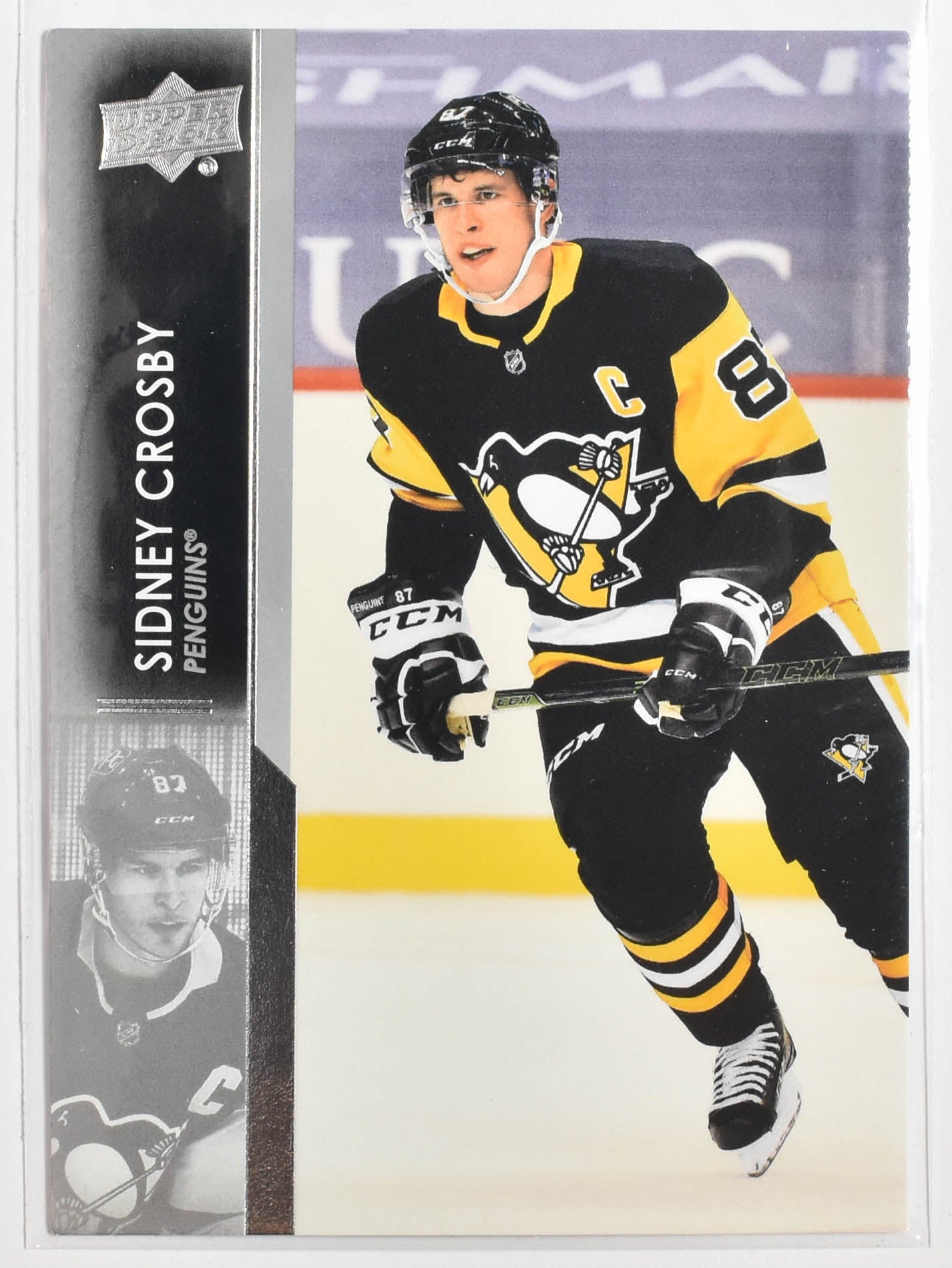 Sidney Crosby 141 Penguins Upper Deck NHL 2021-22 Series 1