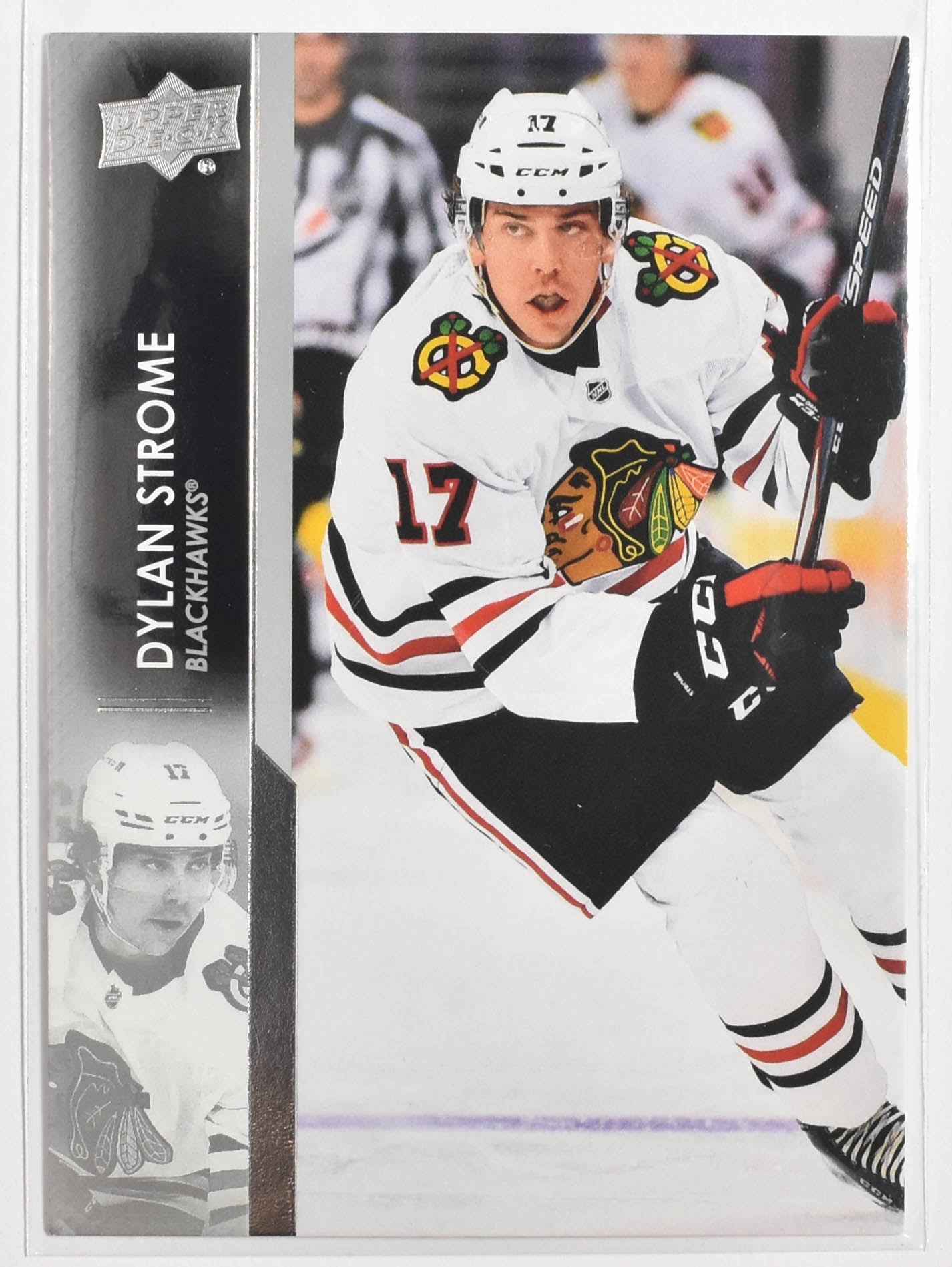 Dylan Strome 44 Chicago Black Hawks Upper Deck NHL 2021-22 Series 1