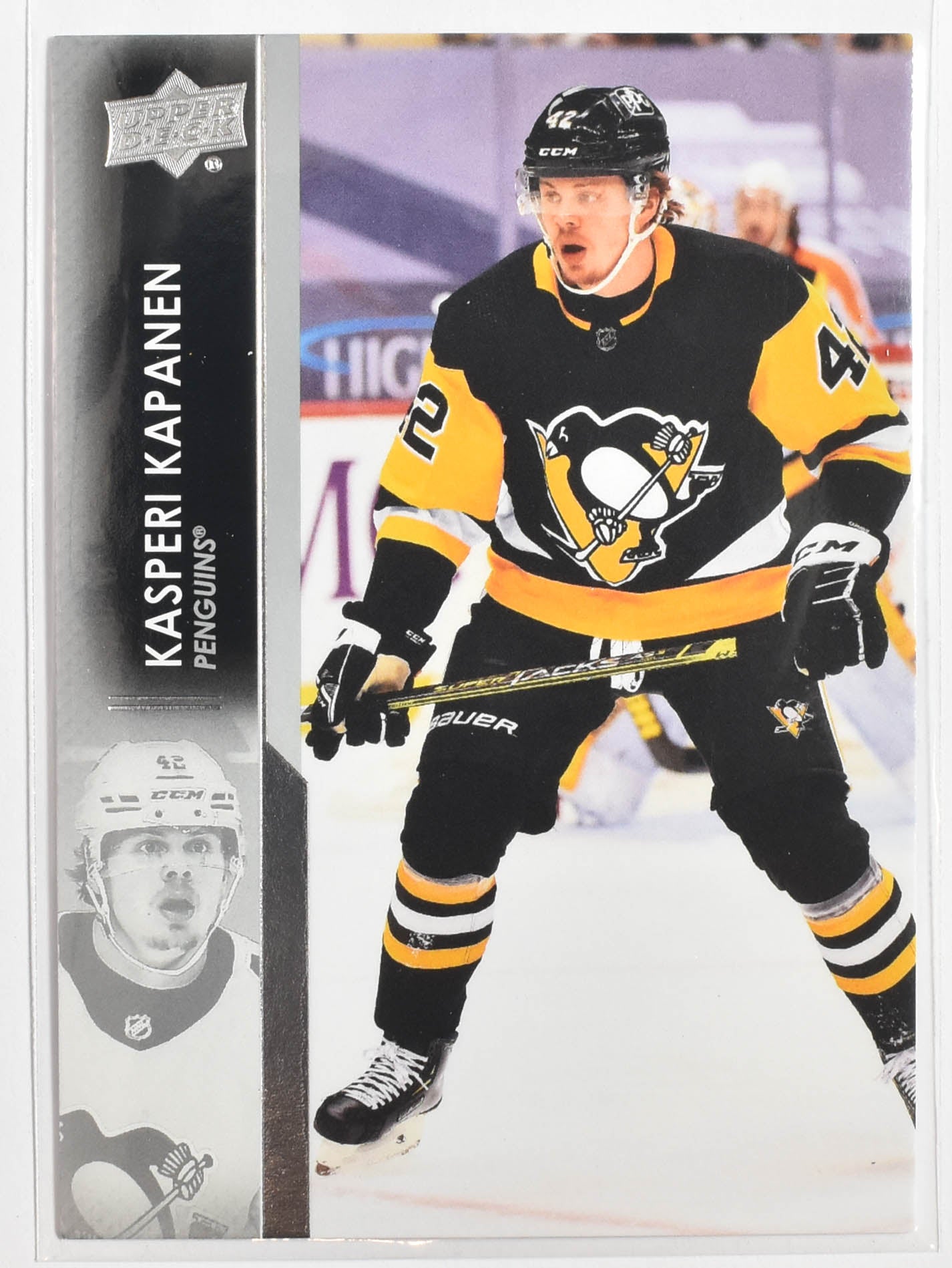 Kasperi Kapanen 144 Upper Deck NHL 2021-22 Series 1 Pittsburg